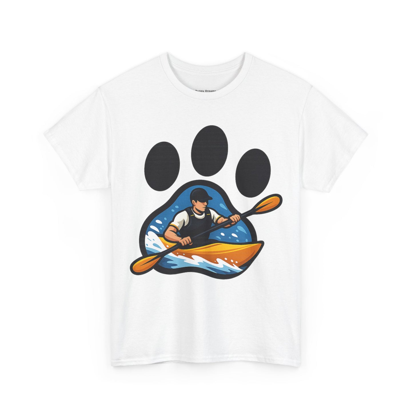 Kayaking Paw Print Tee – Adventure Lover's Unisex Heavy Cotton T-Shirt, Gift for Outdoor Enthusiasts, Wildlife Lovers, Nature Apparel, [...]