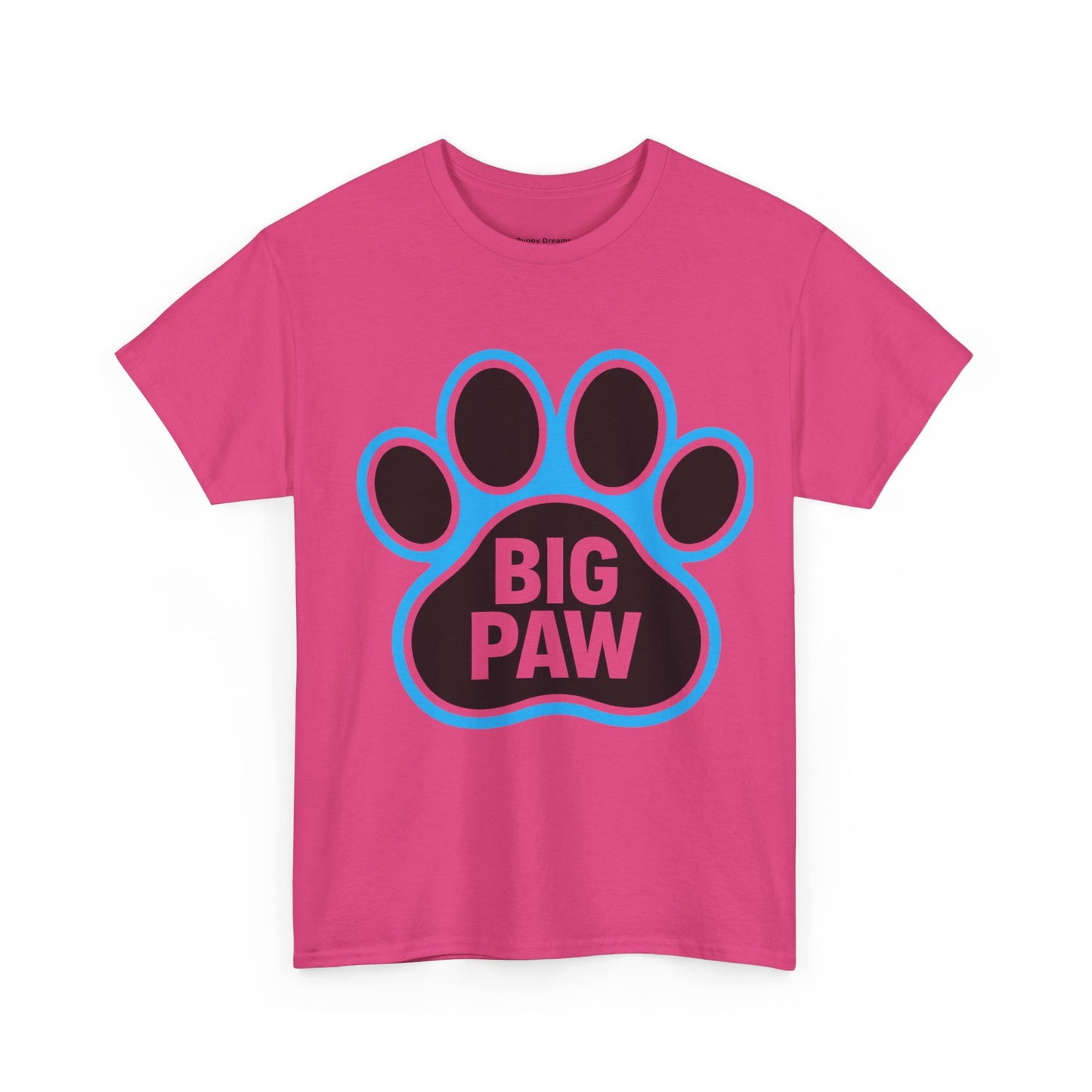 Big Paw Animal Lover Tee, Pet Owner Gift, Unisex Cotton Shirt for Dog Lovers, Cute Paw Print Tee, Casual Everyday Wear