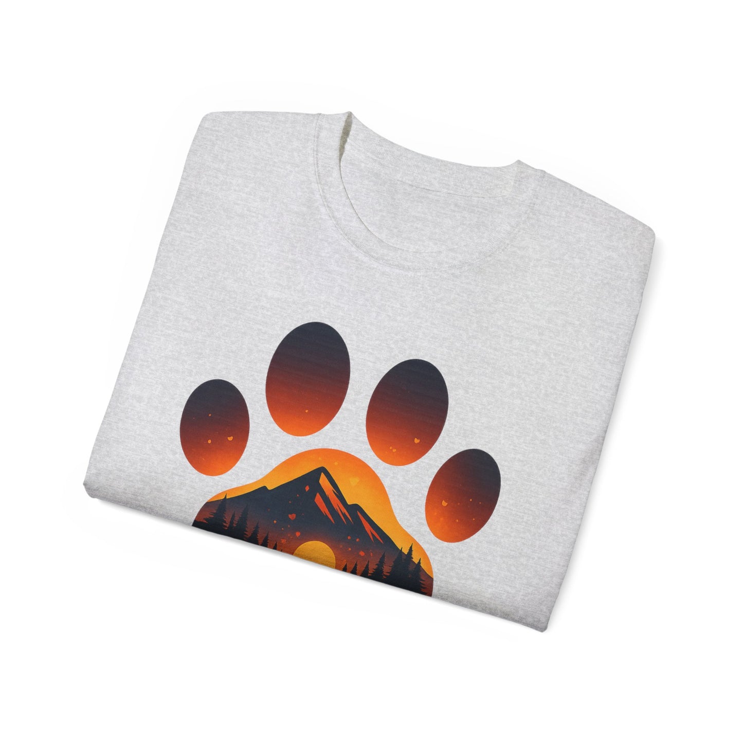 Happy Anniversary Paw Print Tee, Dog Lover Gift, Unisex Cotton T-Shirt, Pet Anniversary Apparel, Animal Lover Shirt