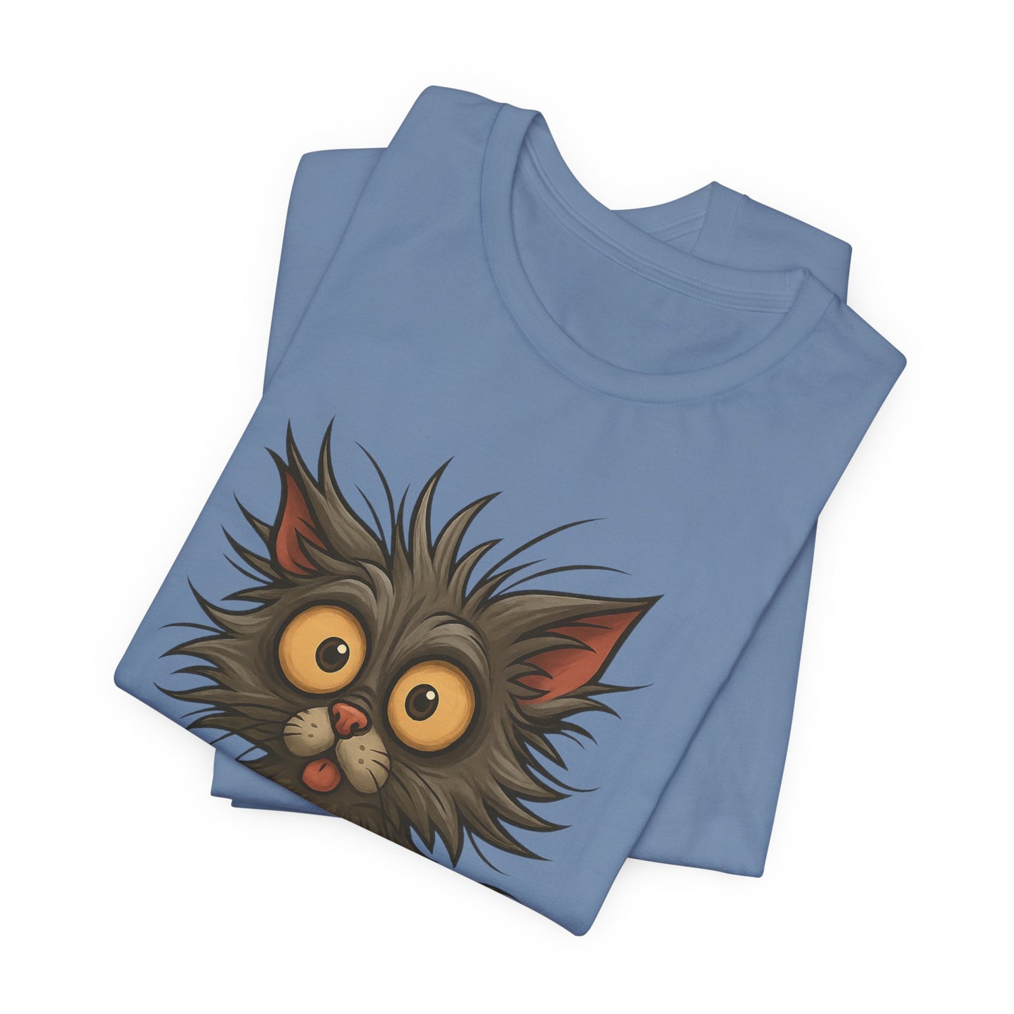 Hot Mess Cat Tee — Funny Cute Cat Graphic T-Shirt