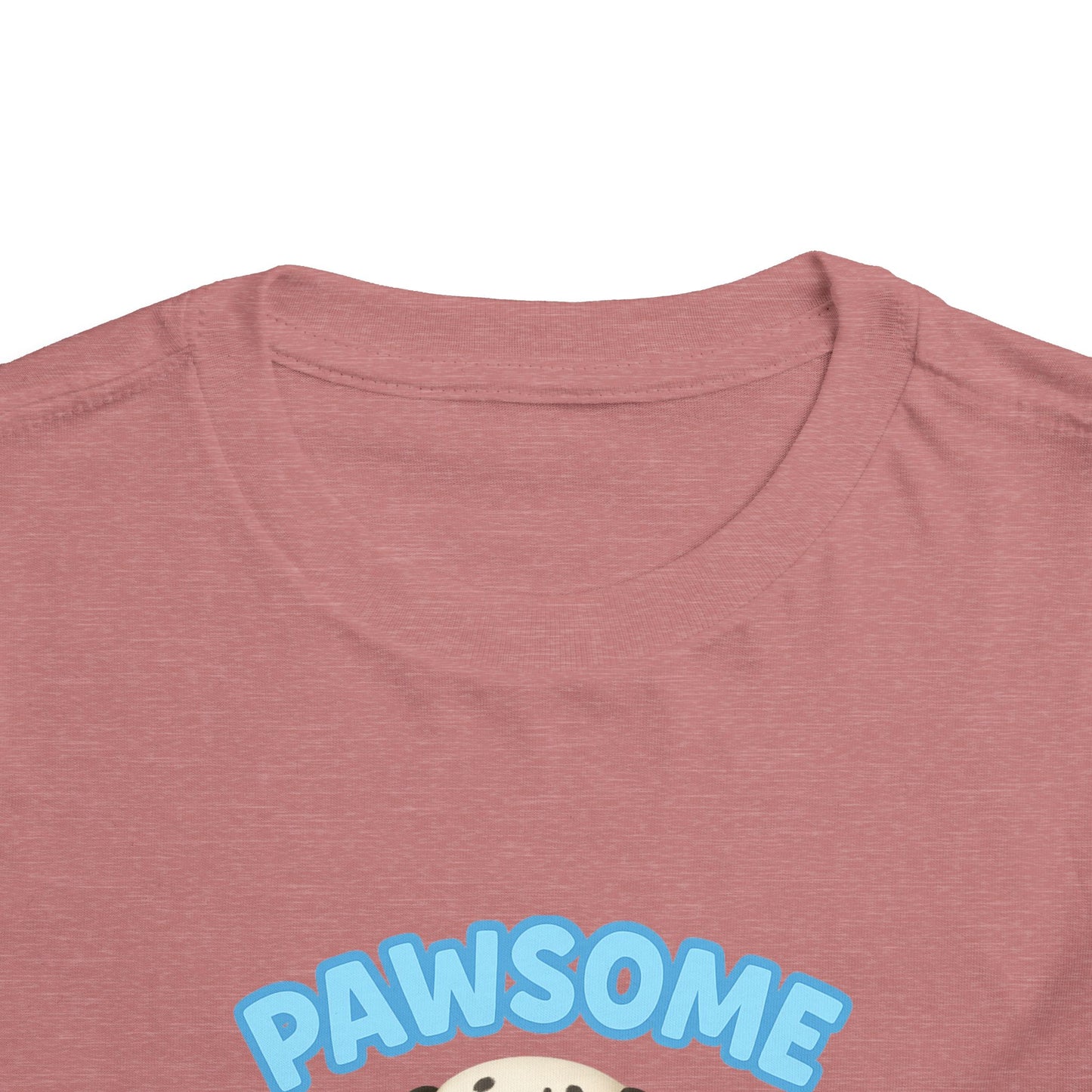 Pawsome Kid Toddler Tee, Cute Dog Tee for Toddlers, Kids' Short Sleeve Shirt, Birthday Gift, Animal Lovers, Pet Themed Apparel