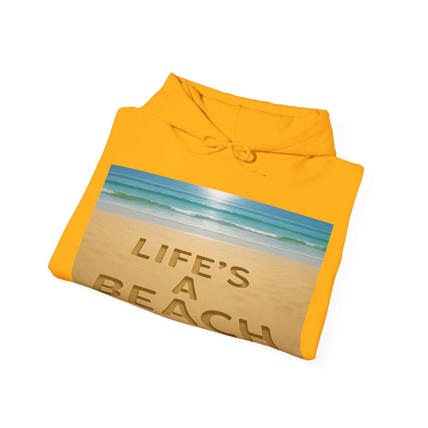 Beach Vibes Sweatshirt, Life's a Beach Hoodie, Coastal Style Pullover, Summer Casual Wear, Beach Lover Gift