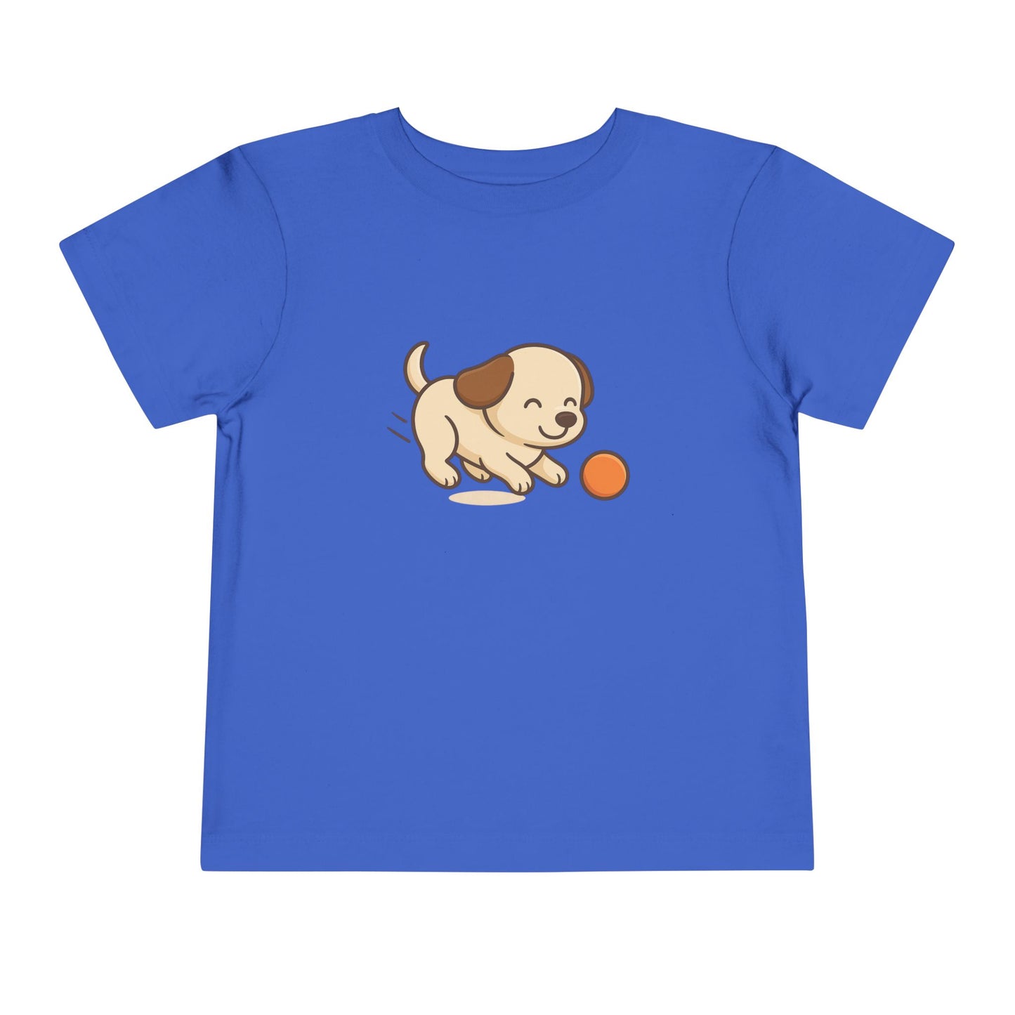 Cute Puppy Toddler Tee, Kids T-Shirt, Summer Play Shirt, Dog Lover Gift, Birthday Outfit