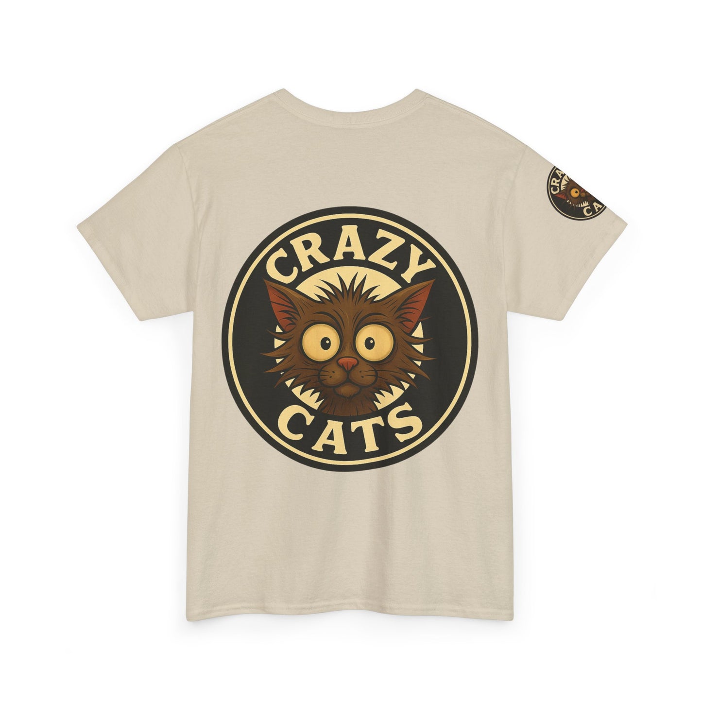 Crazy Cats Graphic Tee — "Really? That’s Your Game Plan?" Cute Cat Shirt for Cat Lovers