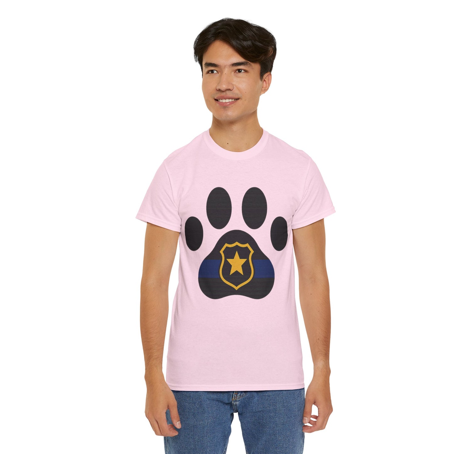 Supportive Law Enforcement T-Shirt, Pet Lover's Gift, Cop Gear, Memorial Day, Police Partner Tee, Animal Advocate Shirt