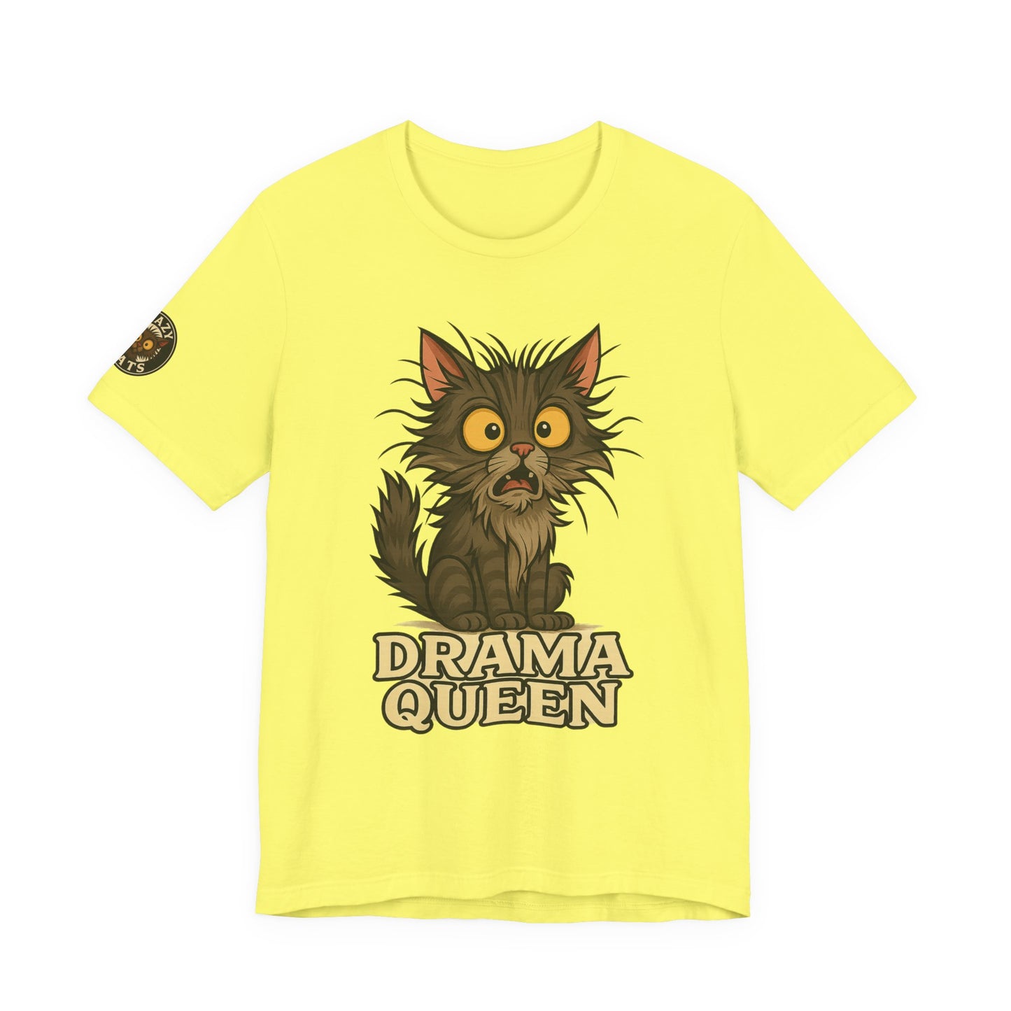 Drama Queen Cat T-Shirt — Funny Cat Graphic Tee