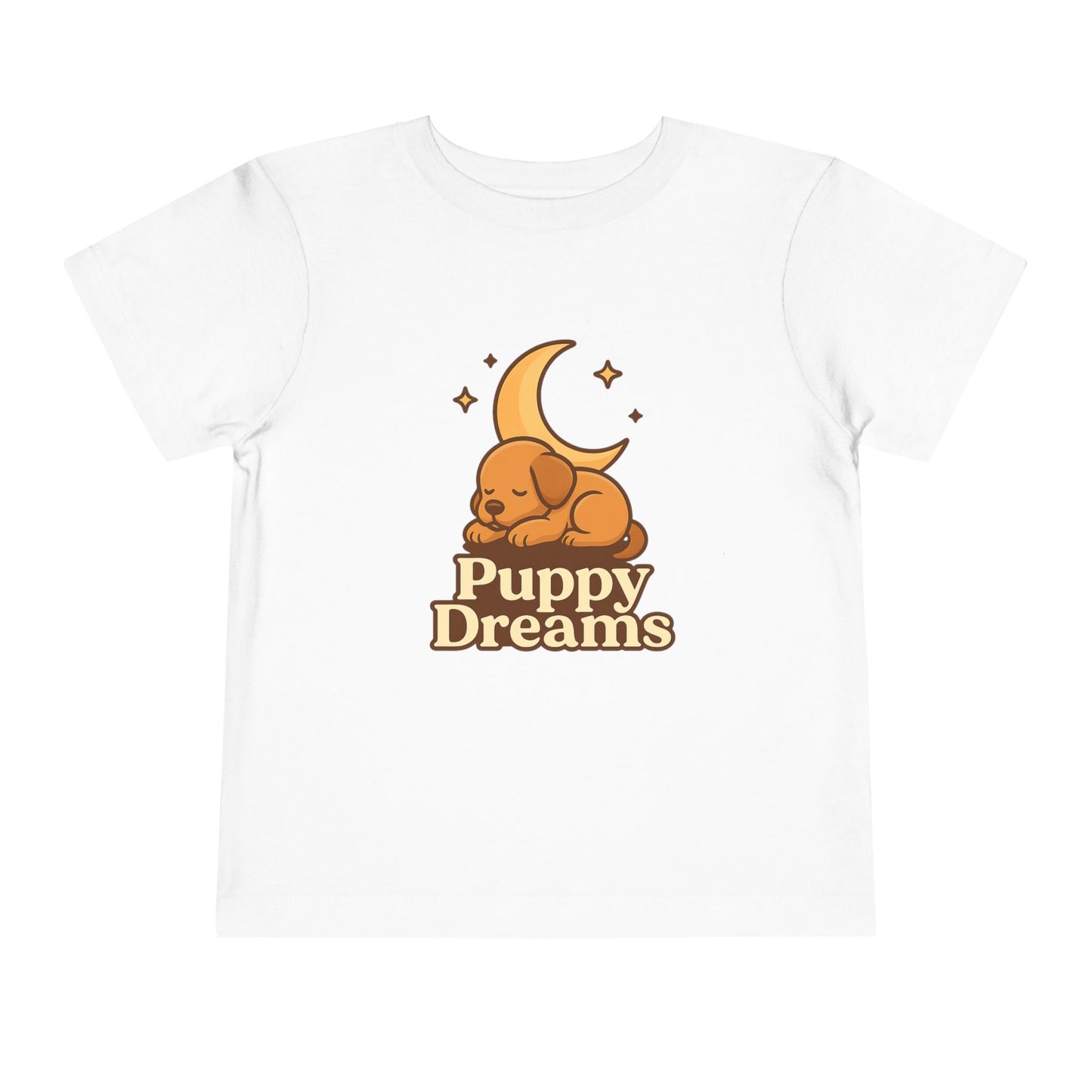 Puppy Dreams Toddler Tee, Cute Kids Shirt, Baby Gift, Animal Lovers T-Shirt, Toddler Summer Wear, Birthday Present
