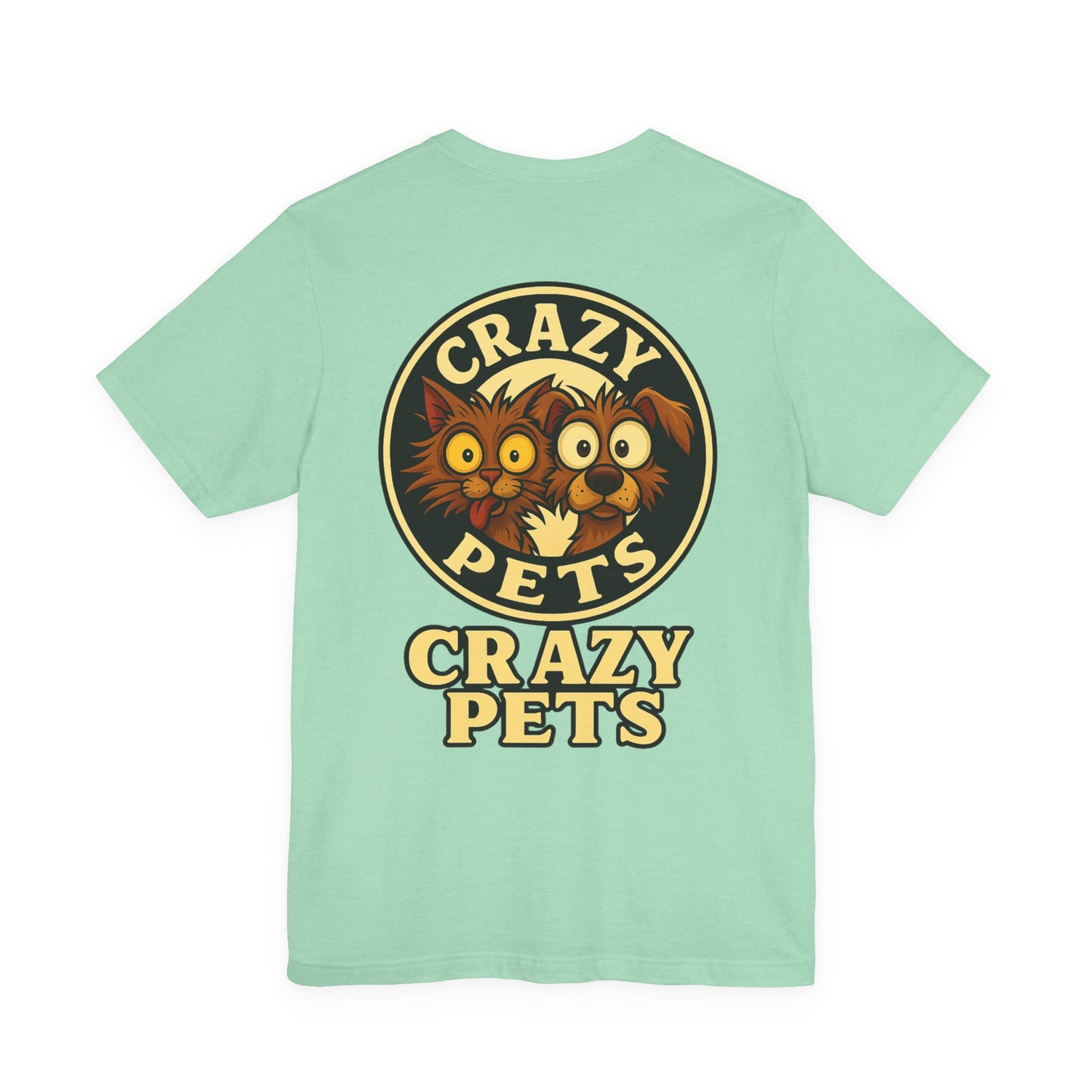 Warning: May Contain Caffeine Dog Tee — Cute Coffee Lover T-Shirt