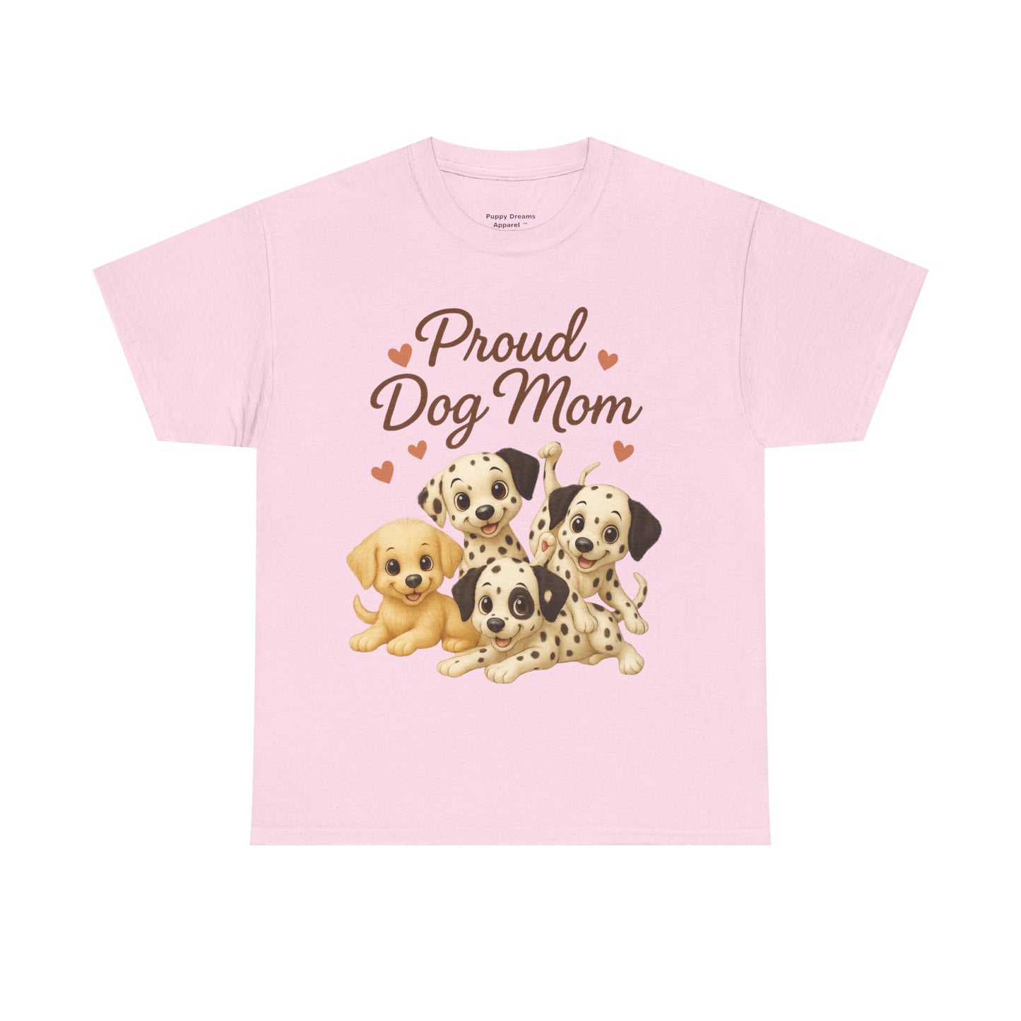 Proud Dog Mom Tee, Pet Lover Shirt, Dog Parent Gift, Birthday Gift for Dog Owners, Animal Lover Fashion, Cute Dog Graphic Tee
