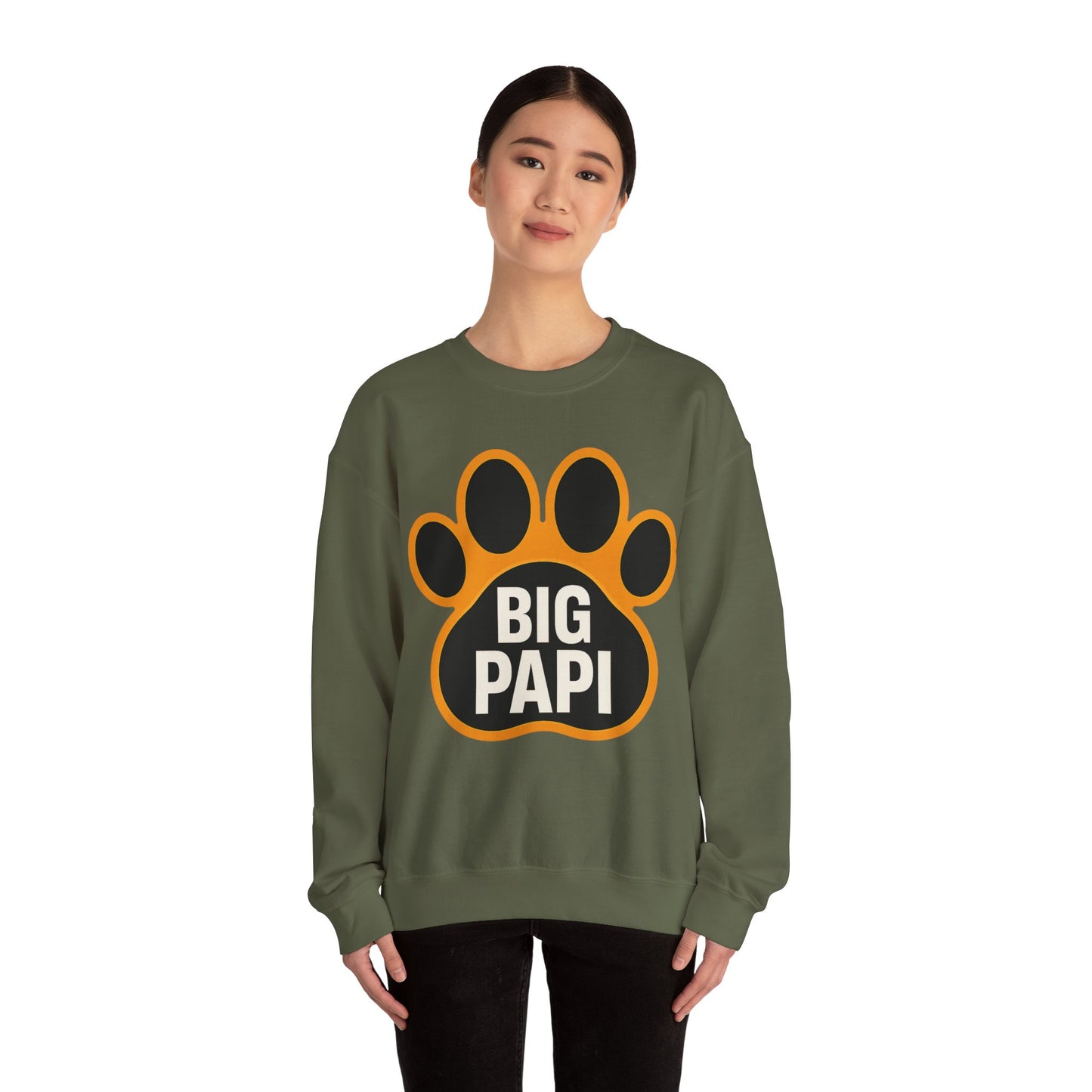 Pet Lover's Unisex Crewneck Sweatshirt, Funny Dog Dad Gift, Animal Lover Apparel, Cozy Paw Print Design, Perfect for Dog Lovers, [...]