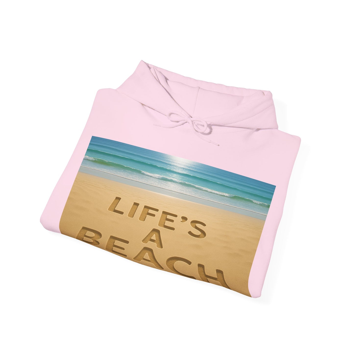 Beach Vibes Sweatshirt, Life's a Beach Hoodie, Coastal Style Pullover, Summer Casual Wear, Beach Lover Gift