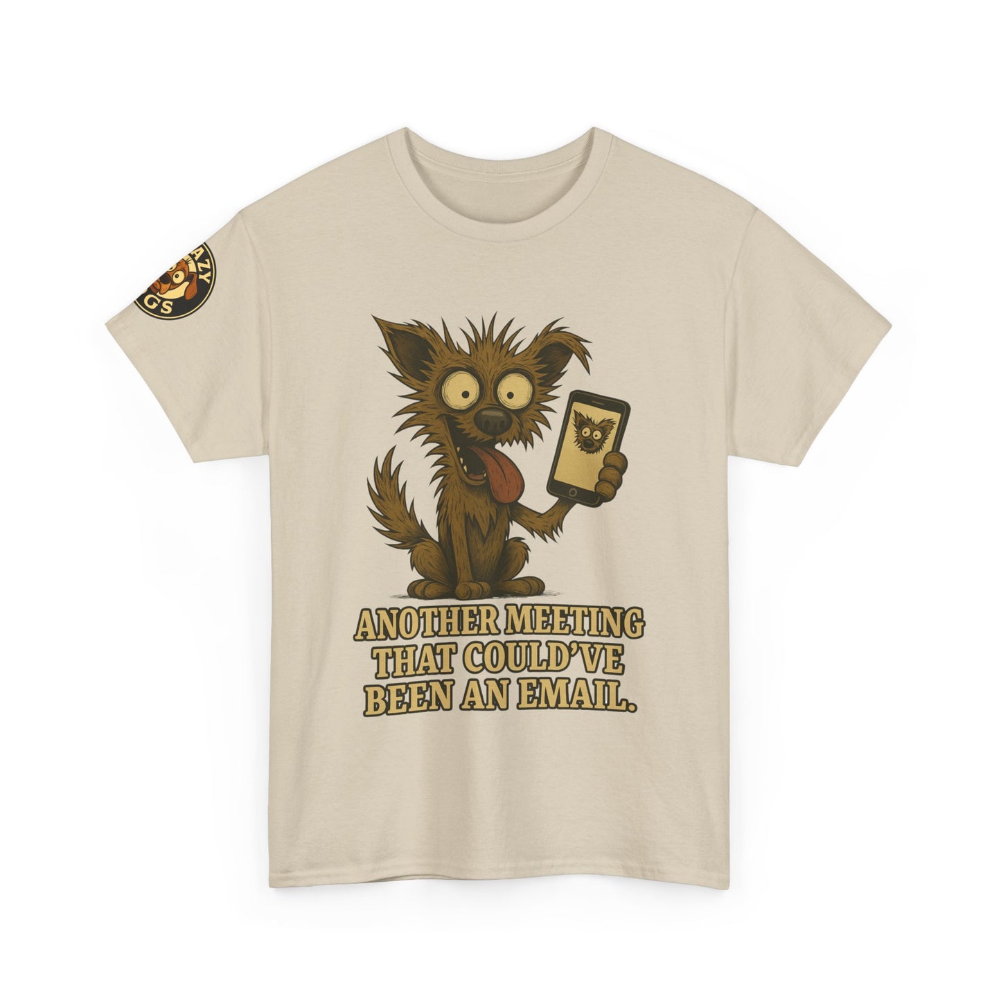 Funny Meeting Shirt — “Another Meeting That Could’ve Been an Email” Cat Cartoon Tee