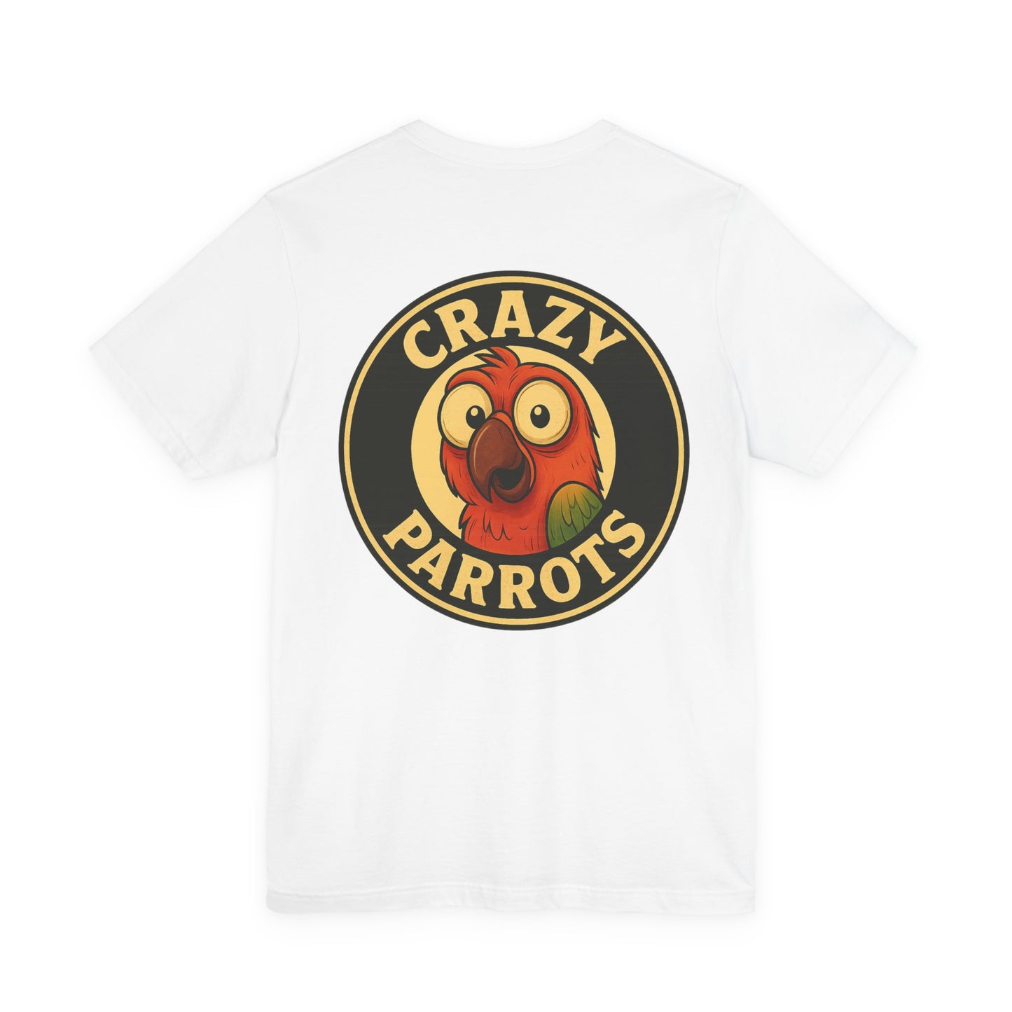 But First Coffee Parrot T-Shirt — Funny Coffee Lover Tee