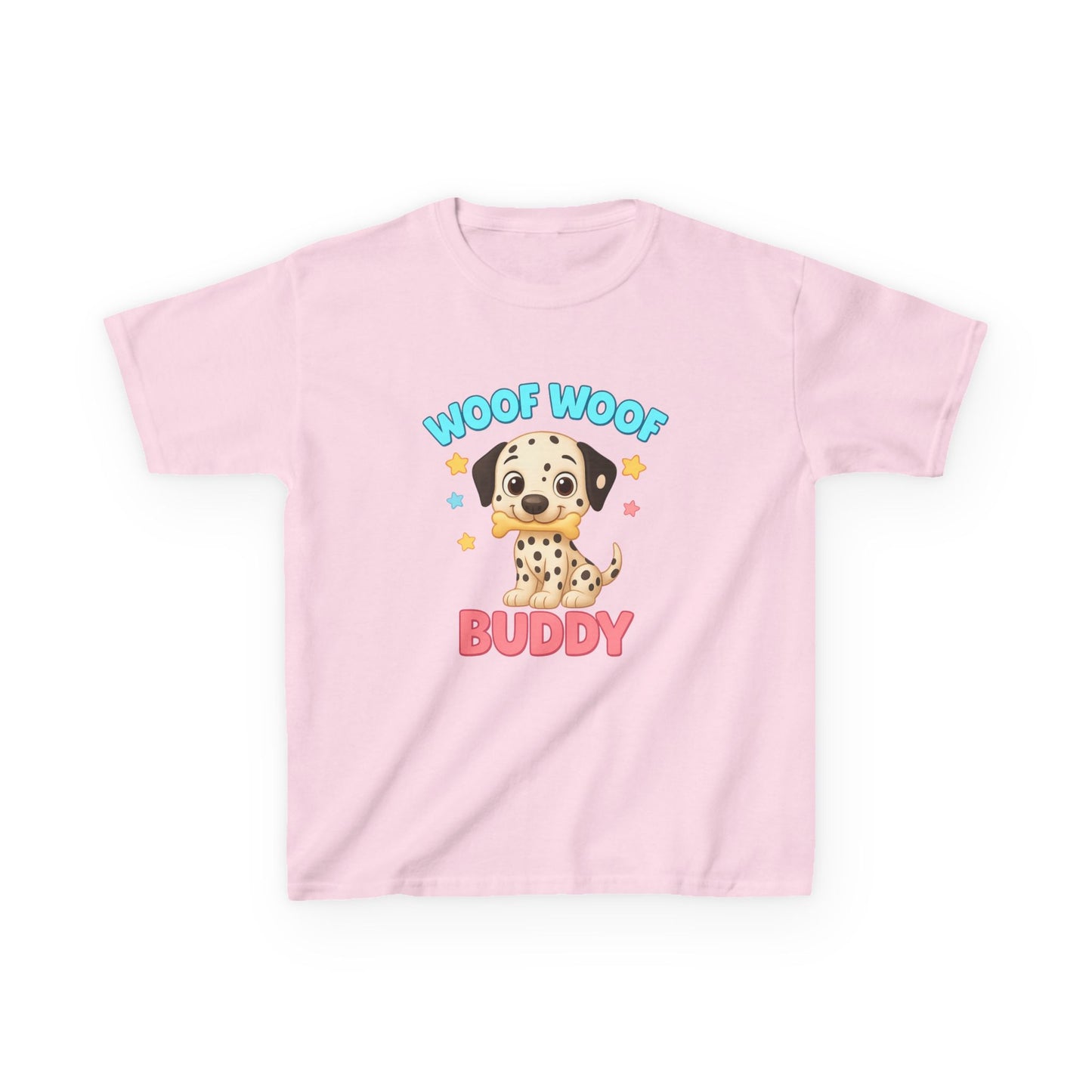 Kids Dalmatian Dog Tee, Cute Pet Shirt for Boys & Girls, Birthday Gift, Animal Lovers, Fun Casual Wear, Cartoon Dog Design