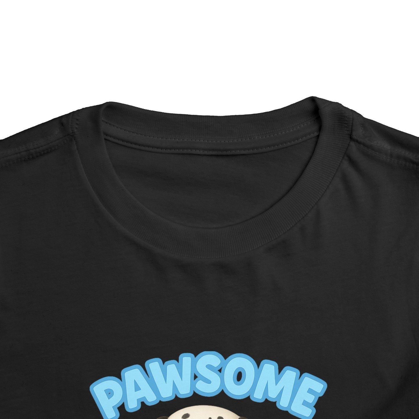 Pawsome Kid Toddler Tee, Cute Dog Tee for Toddlers, Kids' Short Sleeve Shirt, Birthday Gift, Animal Lovers, Pet Themed Apparel
