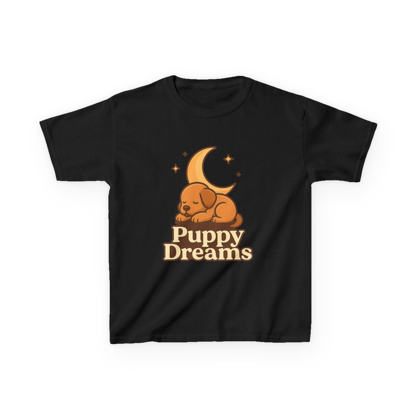 Puppy Dreams Kids Tee, Dreamy Cotton T-Shirt for Children, Cute Dog Shirt, Animal Lover Gift, Birthday Party Outfit, Cozy Everyday Wear