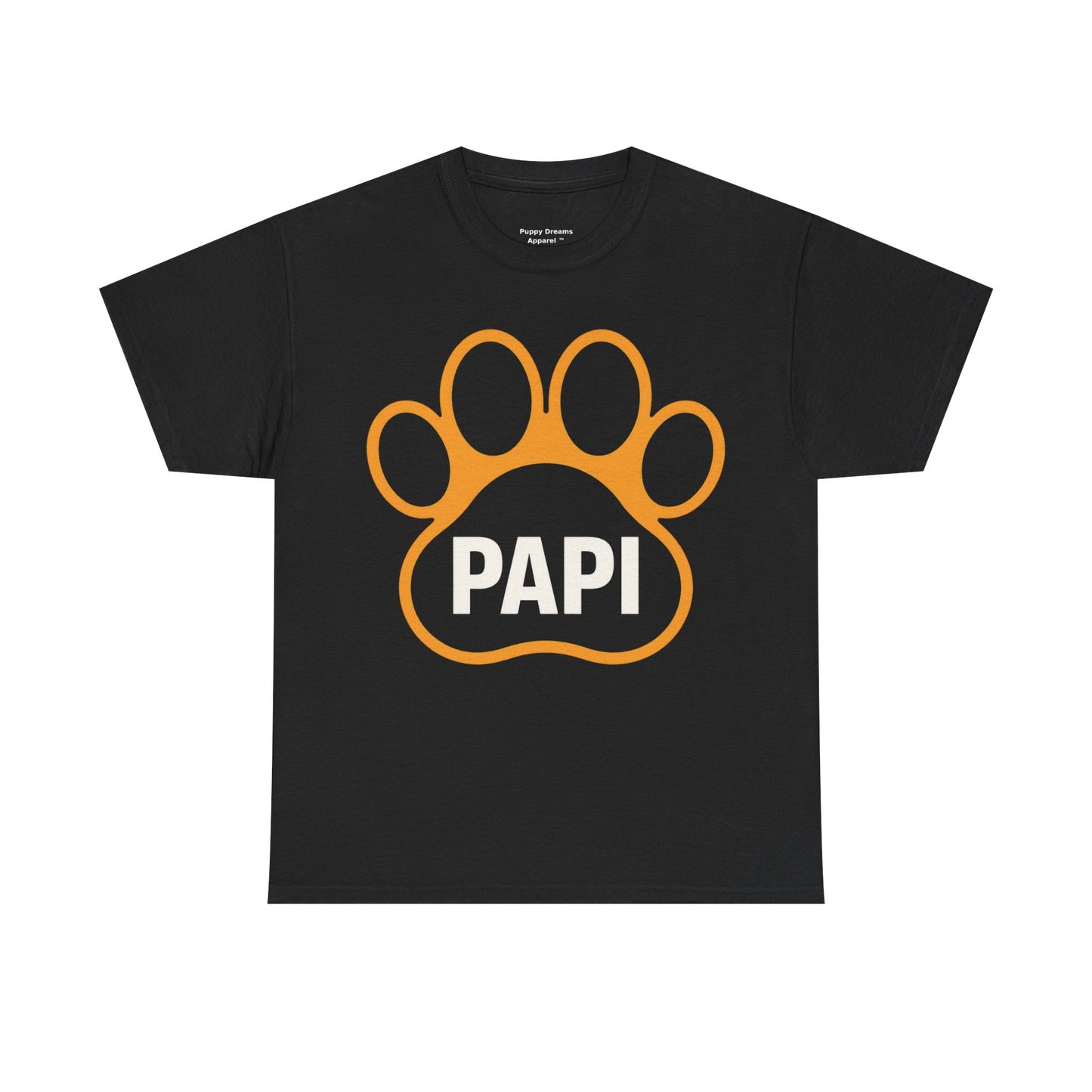 Paw Print PAPI Tee - Perfect for Dog Lovers, Gifts for Pawsome Dads, Casual Style, Pet-Themed Shirt, Unisex Cotton Top