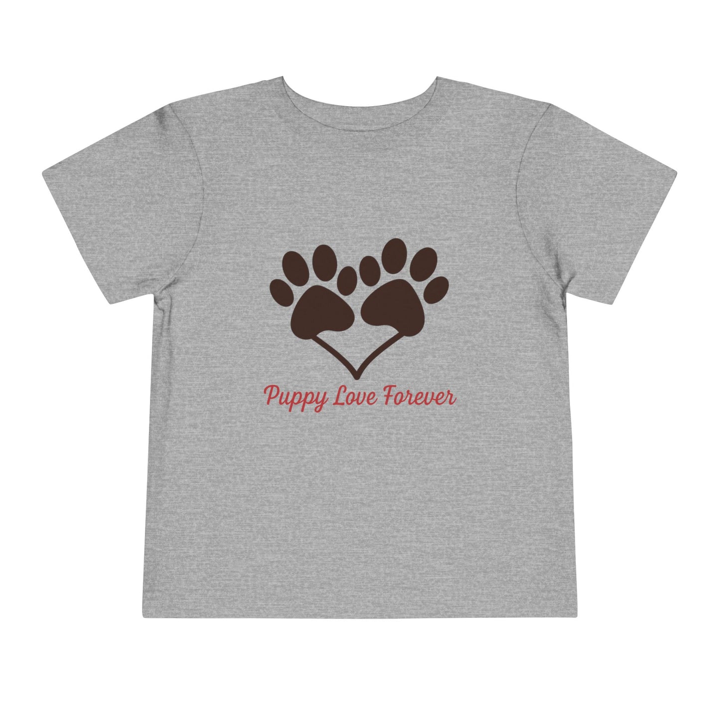 Puppy Love Toddler Tee | Cute Pet Shirt, Kids Dog Lover Gift, Summer Outfit, Animal Lover Apparel, Playful T-Shirt