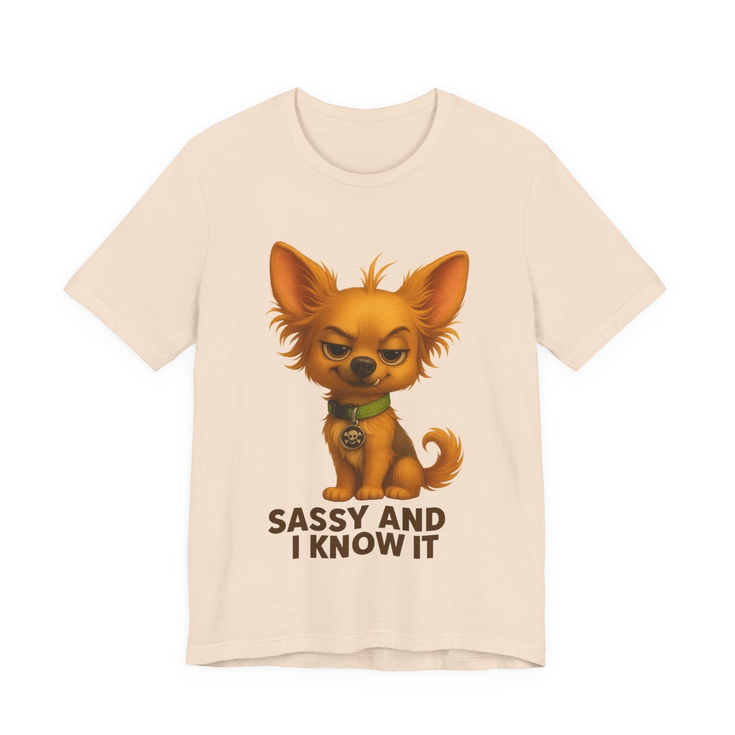 Sassy Chihuahua T-Shirt – "Sassy and I Know It" Cute Dog Tee