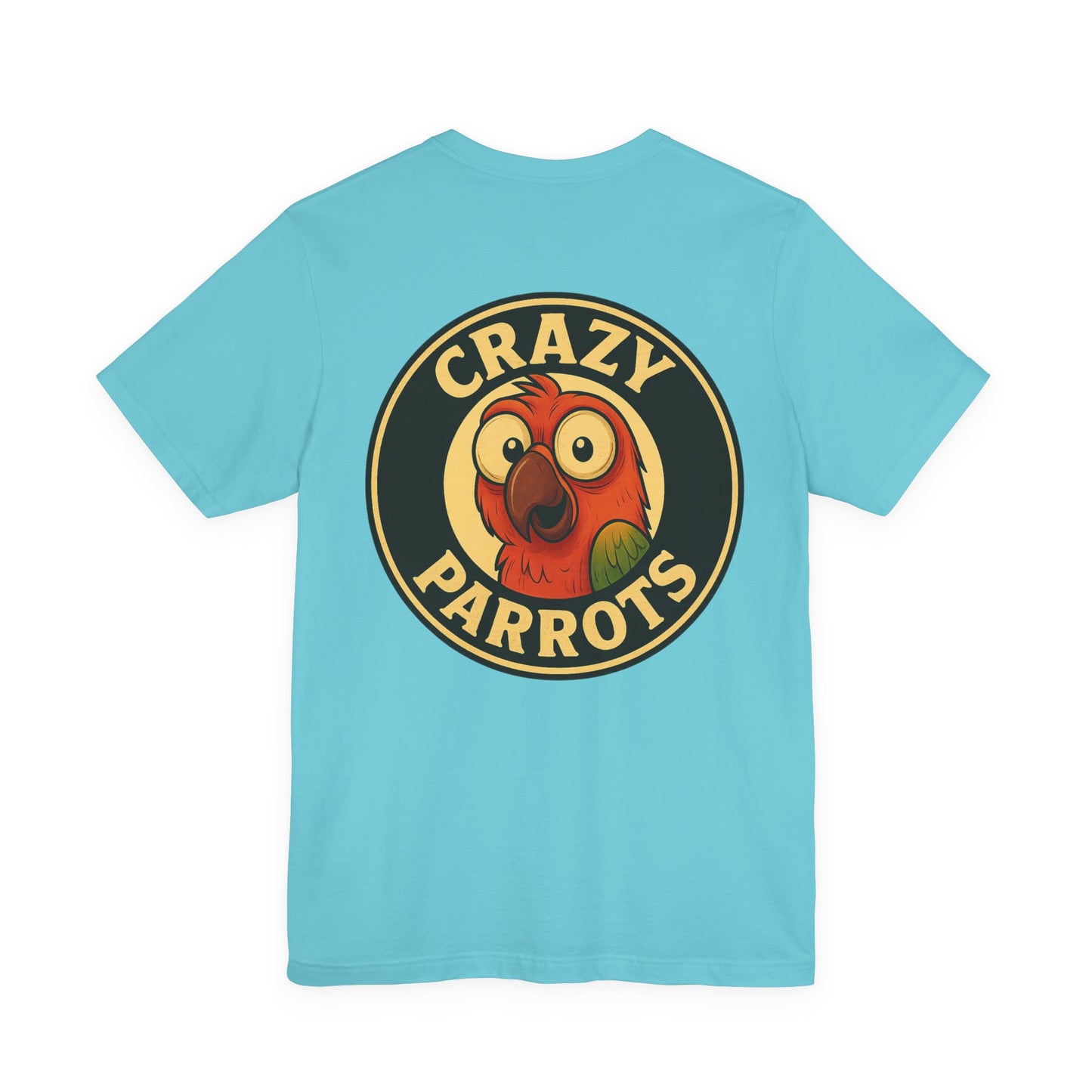 But First Coffee Parrot T-Shirt — Funny Coffee Lover Tee