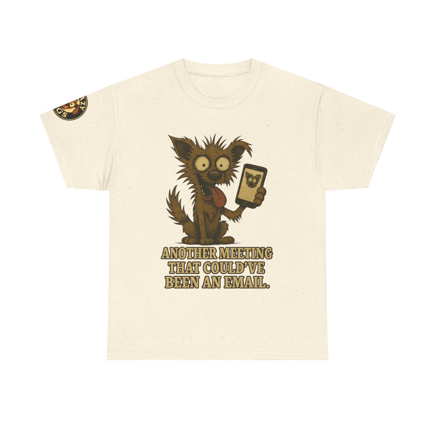 Funny Meeting Shirt — “Another Meeting That Could’ve Been an Email” Cat Cartoon Tee