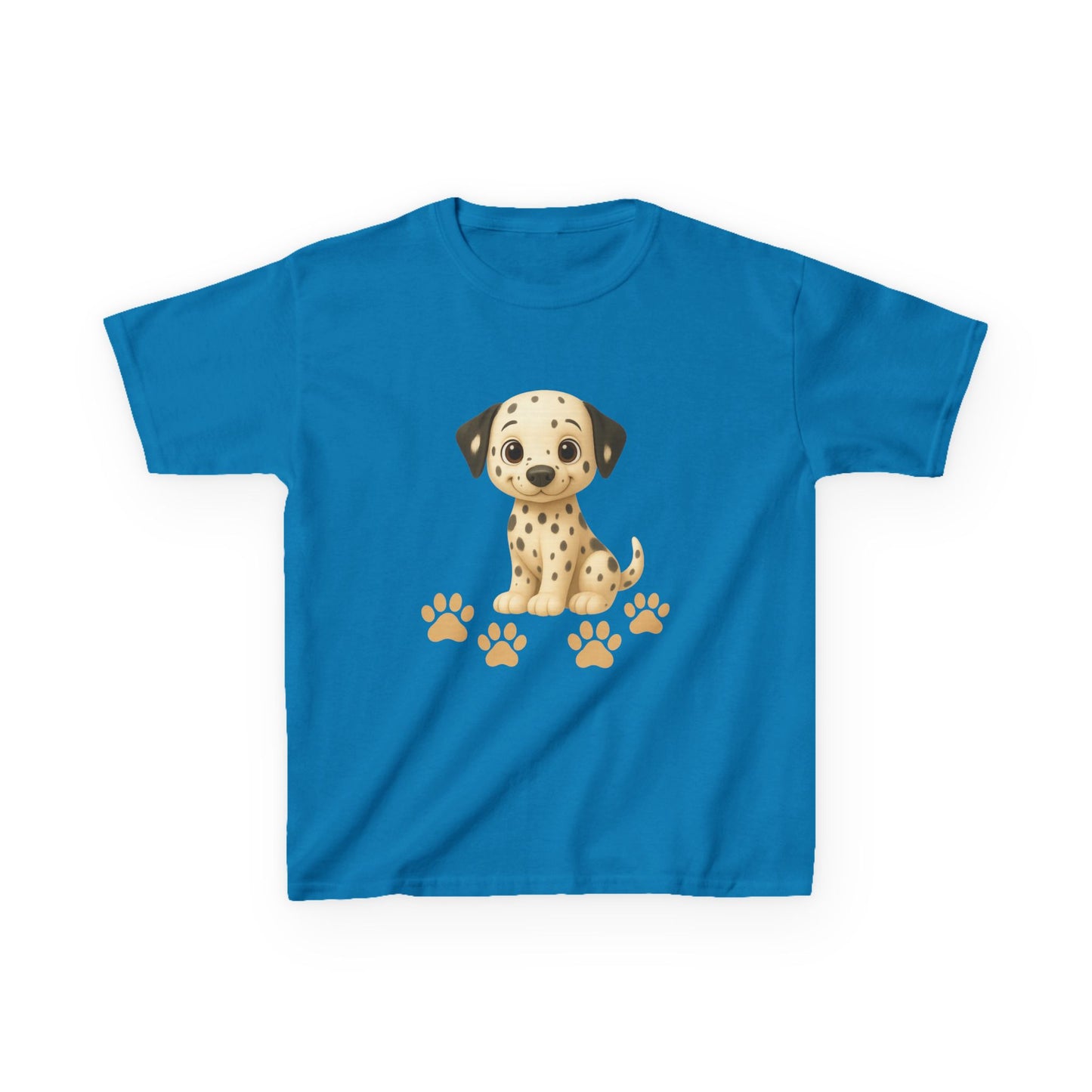 Kids Dalmatian Puppy Tee, Cute Dog T-Shirt, Animal Lovers Gift, Children's Casual Wear, Birthday Present, Pet Lover Shirt