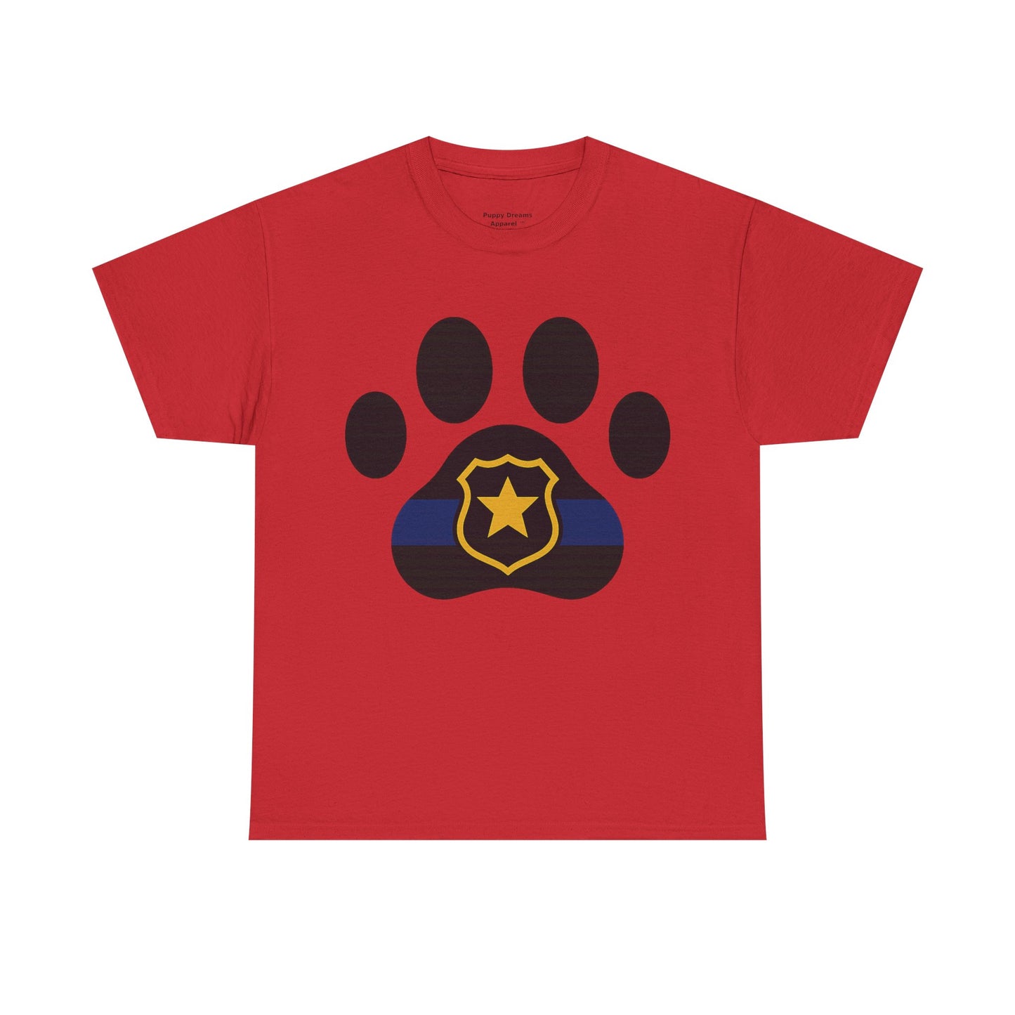Supportive Law Enforcement T-Shirt, Pet Lover's Gift, Cop Gear, Memorial Day, Police Partner Tee, Animal Advocate Shirt