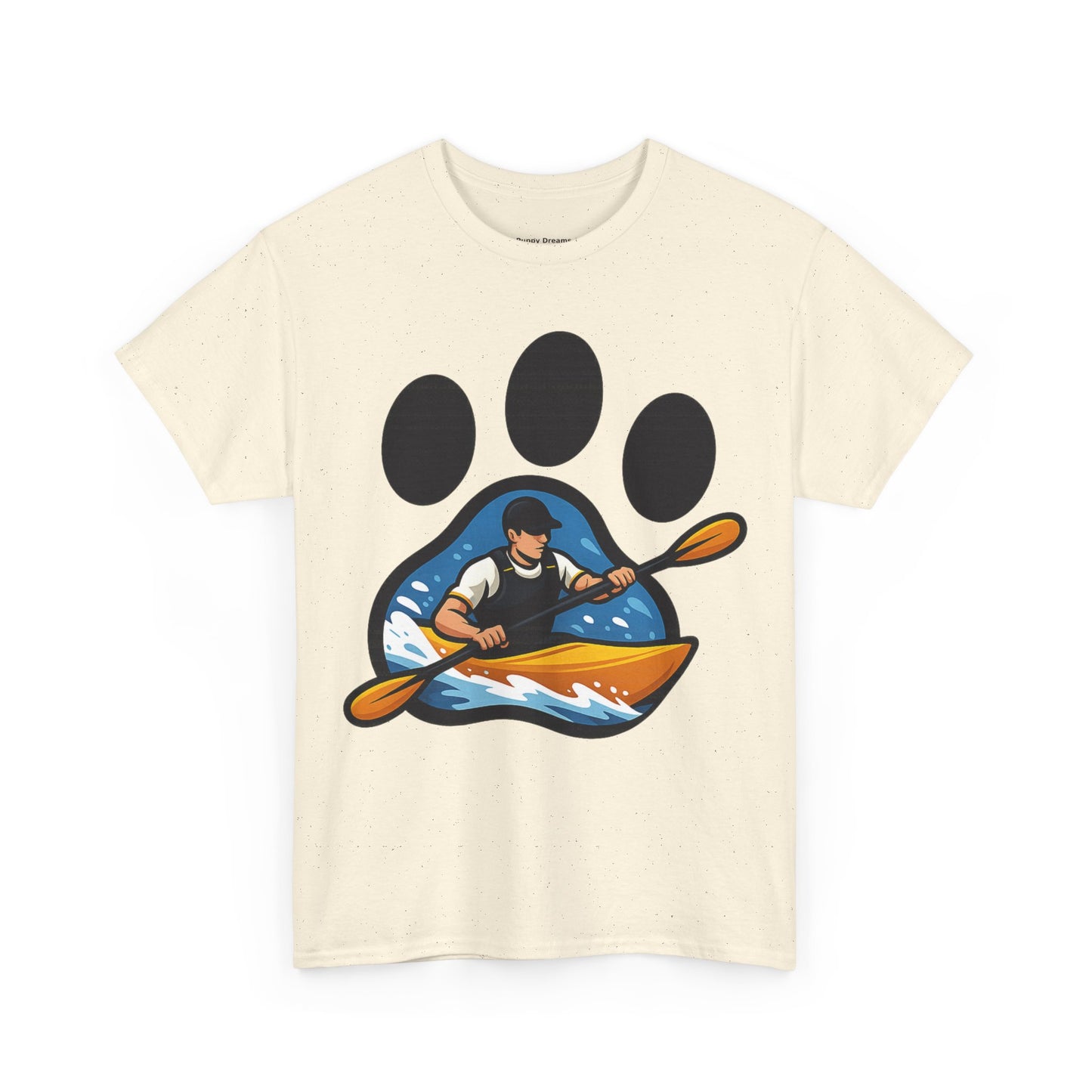 Kayaking Paw Print Tee – Adventure Lover's Unisex Heavy Cotton T-Shirt, Gift for Outdoor Enthusiasts, Wildlife Lovers, Nature Apparel, [...]