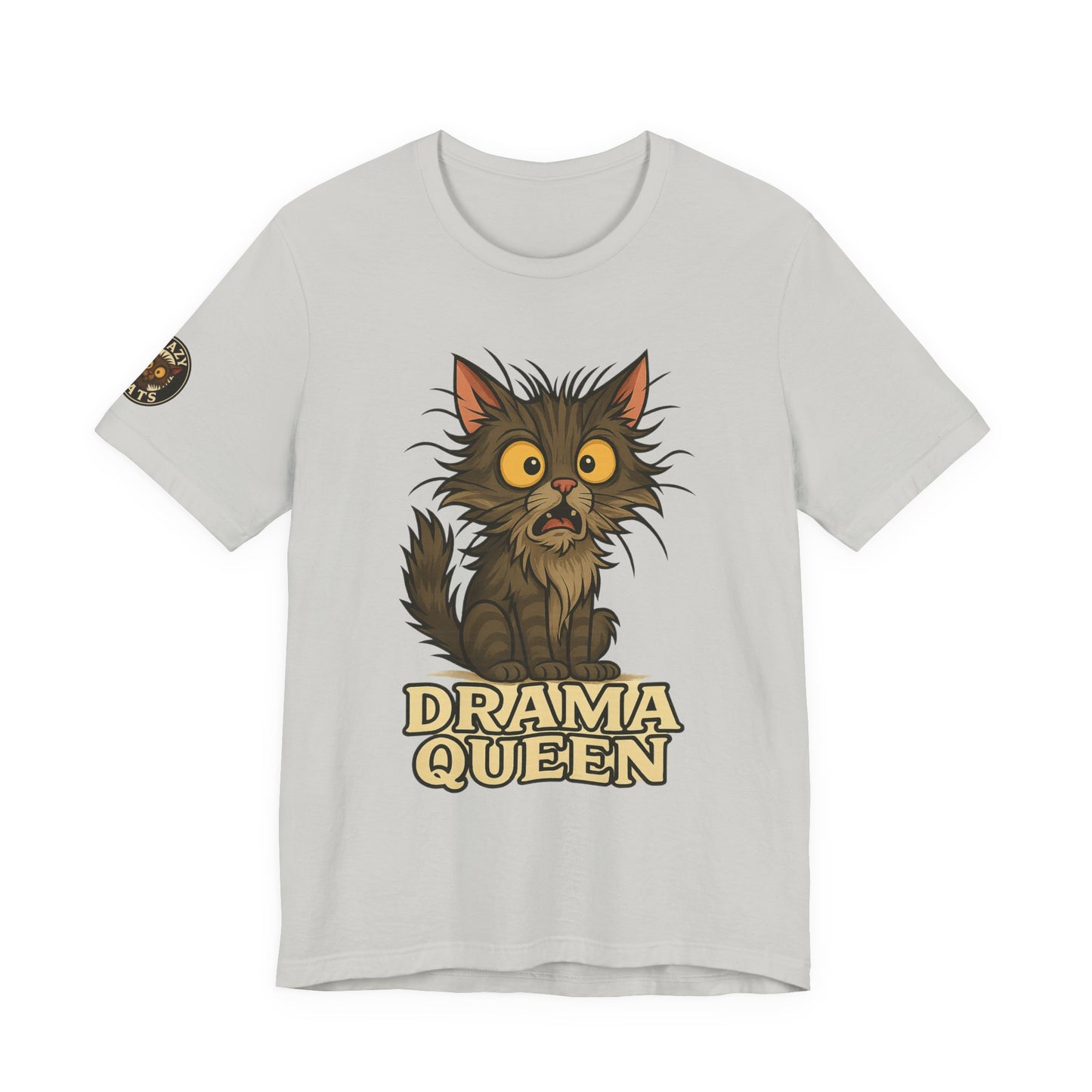 Drama Queen Cat T-Shirt — Funny Cat Graphic Tee