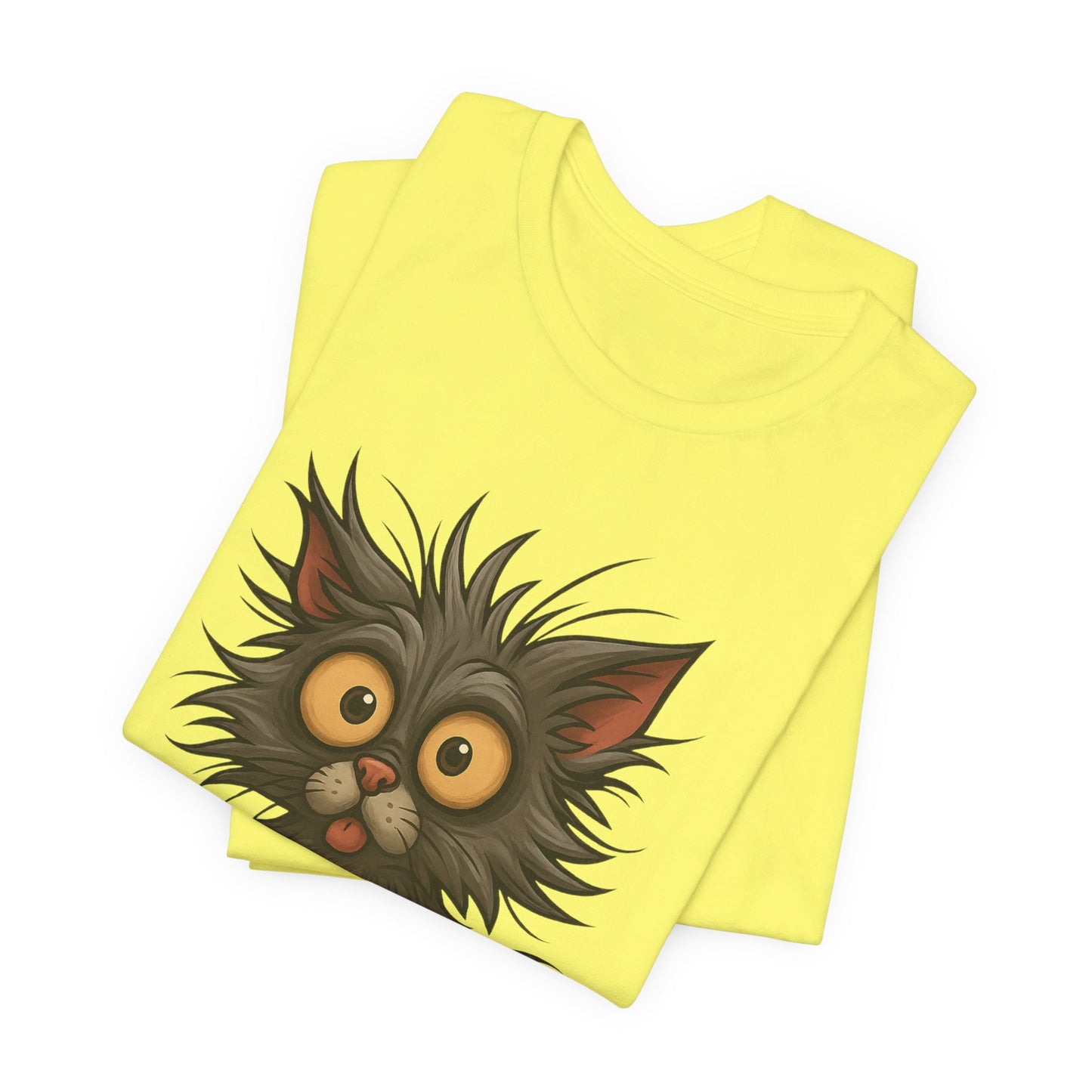 Hot Mess Cat Tee — Funny Cute Cat Graphic T-Shirt