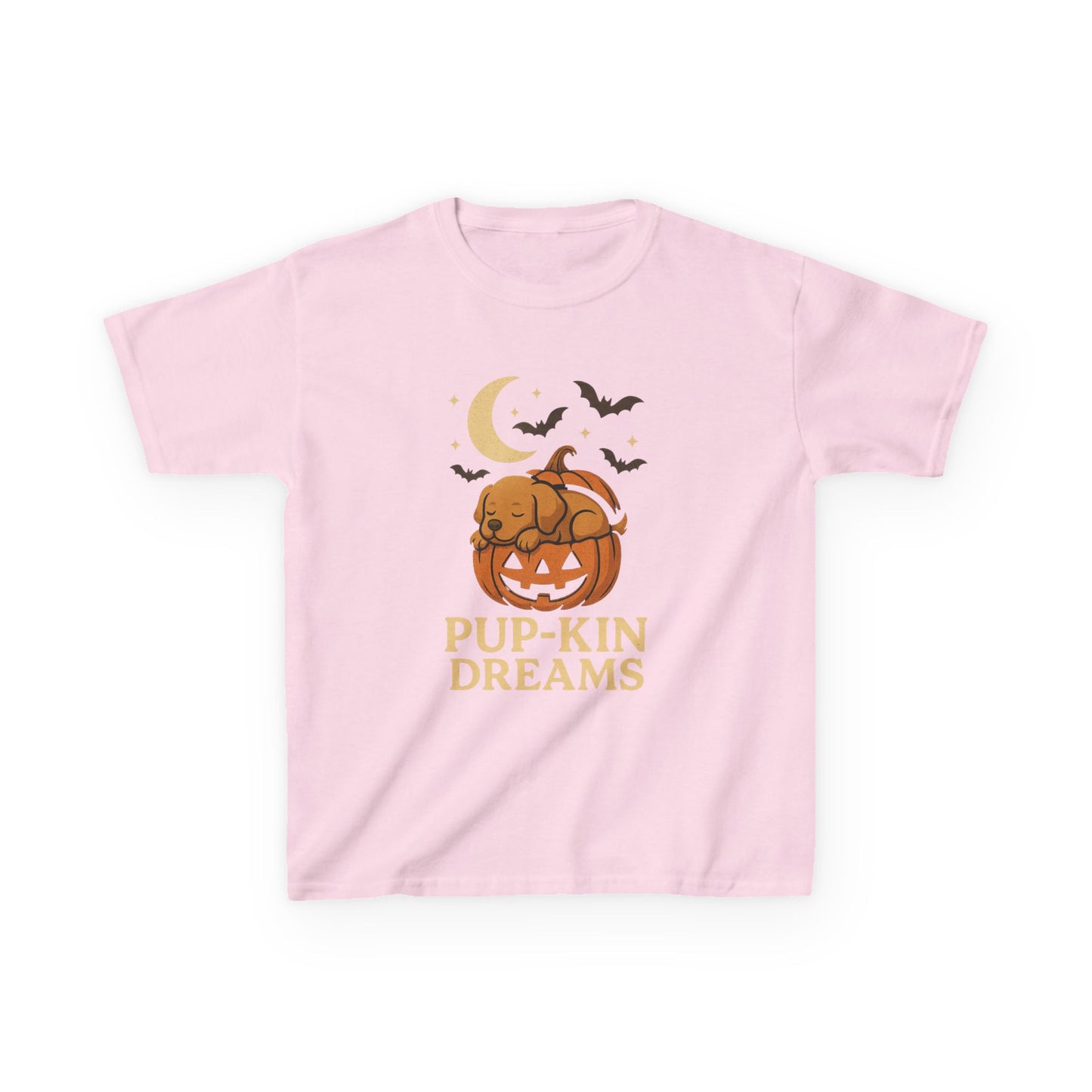 Kids Halloween Tee - Pup-kin Dreams, Cute Halloween Shirt, Kid's T-Shirt, Pumpkin Shirt, Halloween Costume, Fall Apparel