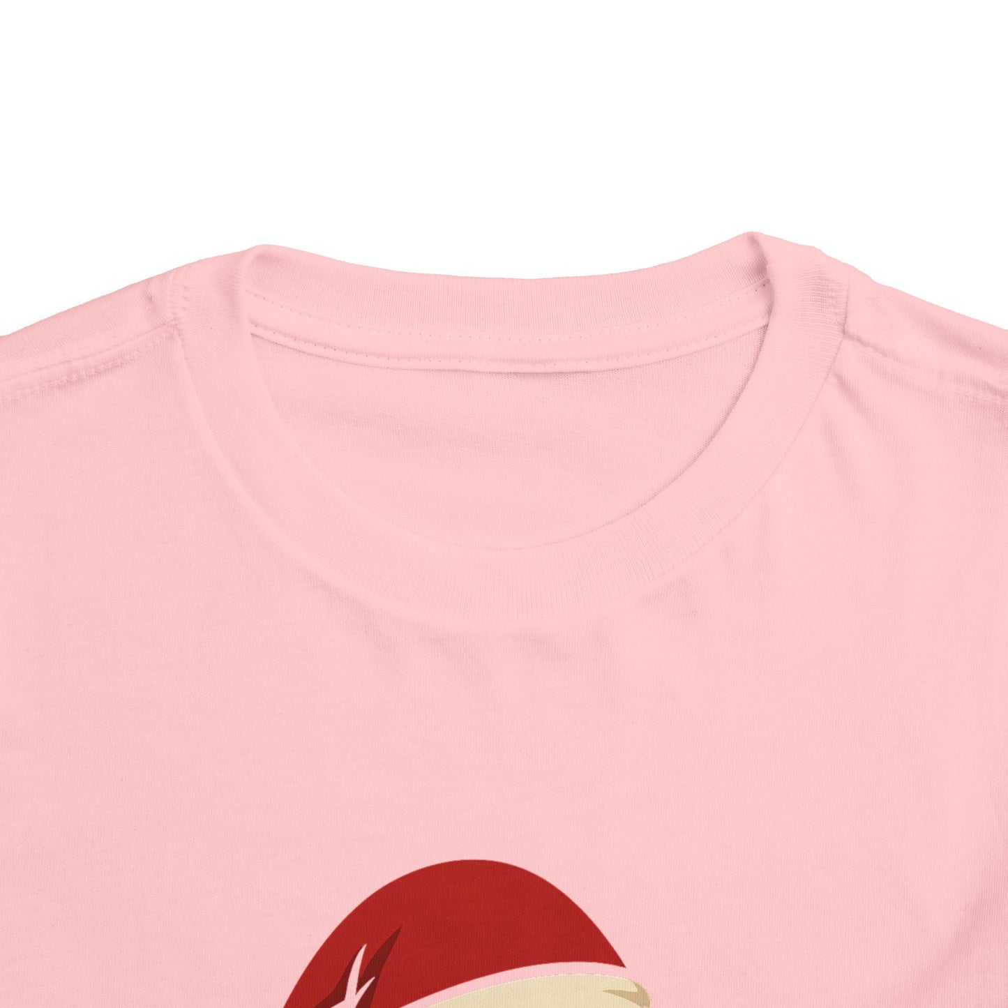 Christmas Toddler Tee with Holiday Paw Print Design, Cute Kids T-Shirt, Santa Dogs Tee, Holiday Outfit, Festive Child Shirt