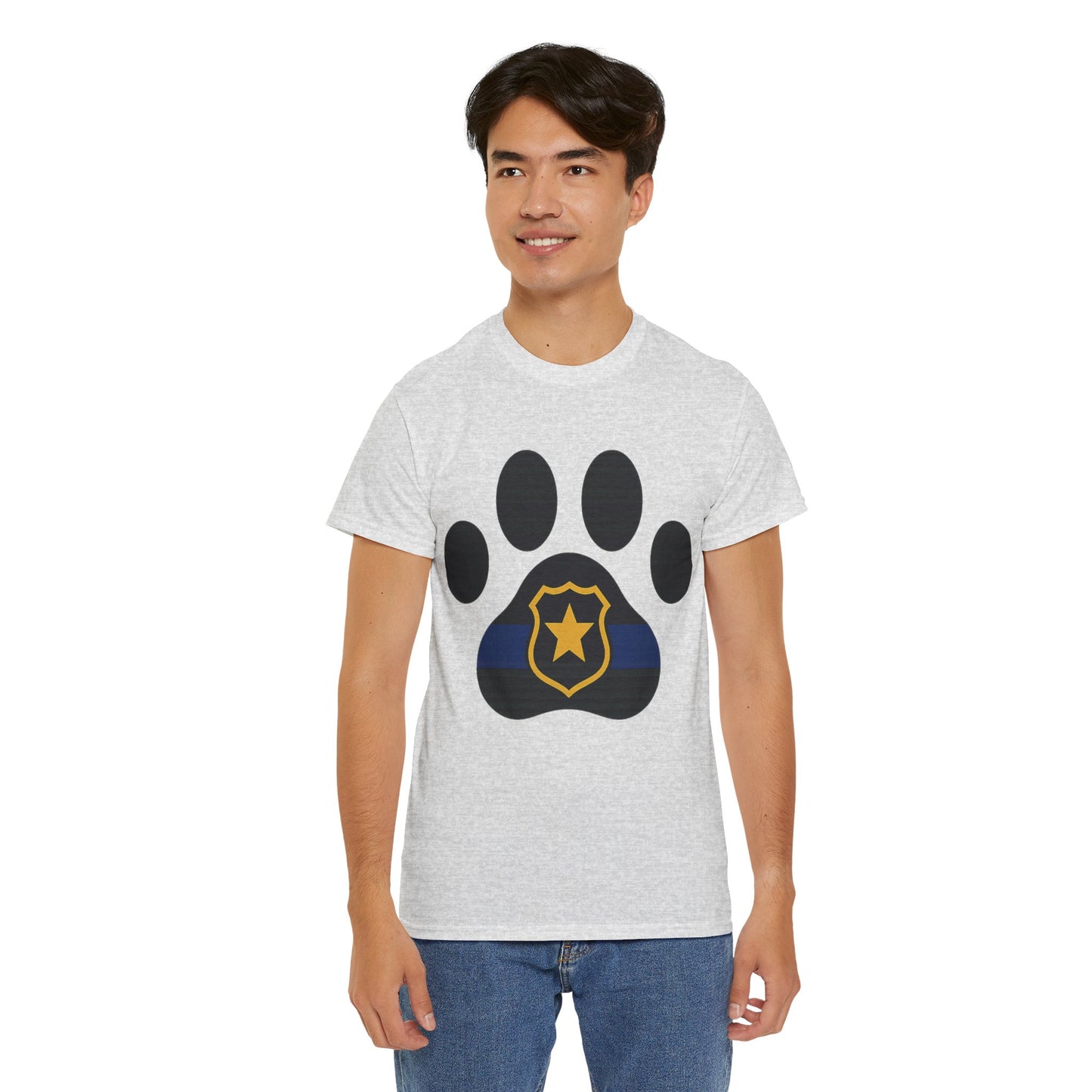 Supportive Law Enforcement T-Shirt, Pet Lover's Gift, Cop Gear, Memorial Day, Police Partner Tee, Animal Advocate Shirt