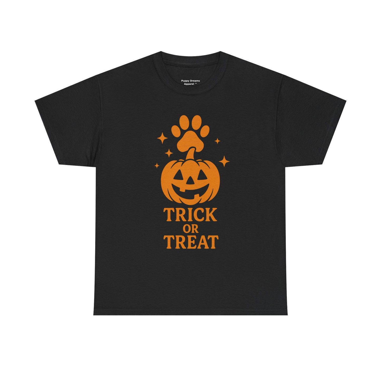 Halloween Pet Lovers Tee, Trick or Treat T-Shirt, Dog Costume Shirt, Fall Apparel, Cute Halloween Top, Gift for Animal Lovers