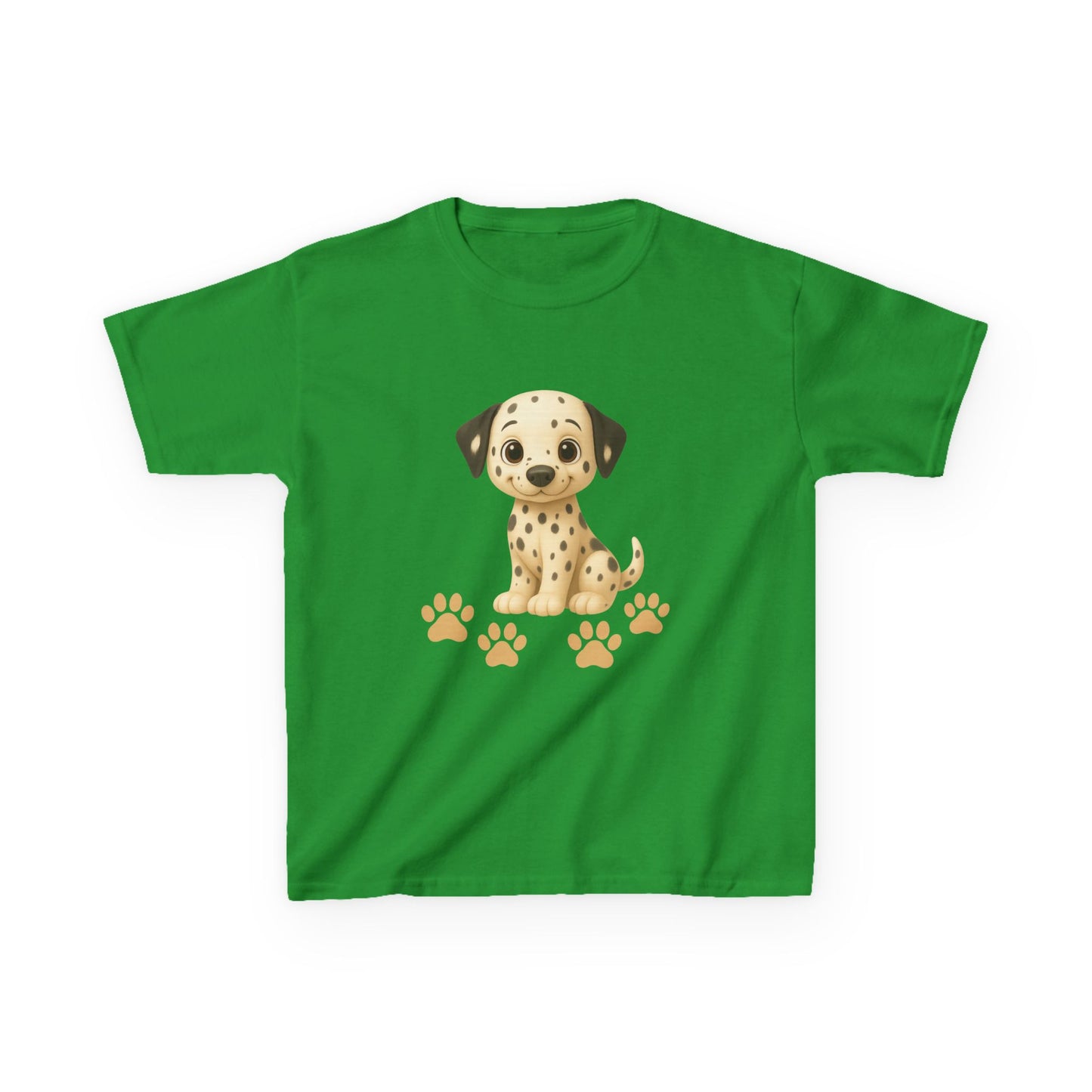 Kids Dalmatian Puppy Tee, Cute Dog T-Shirt, Animal Lovers Gift, Children's Casual Wear, Birthday Present, Pet Lover Shirt