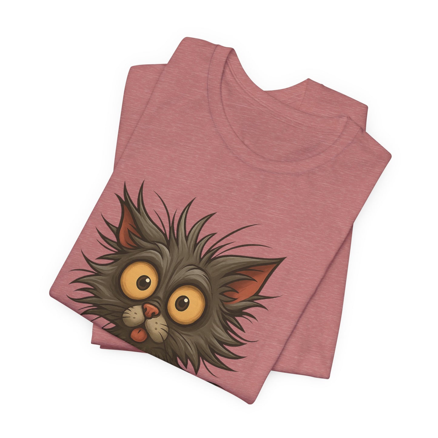 Hot Mess Cat Tee — Funny Cute Cat Graphic T-Shirt