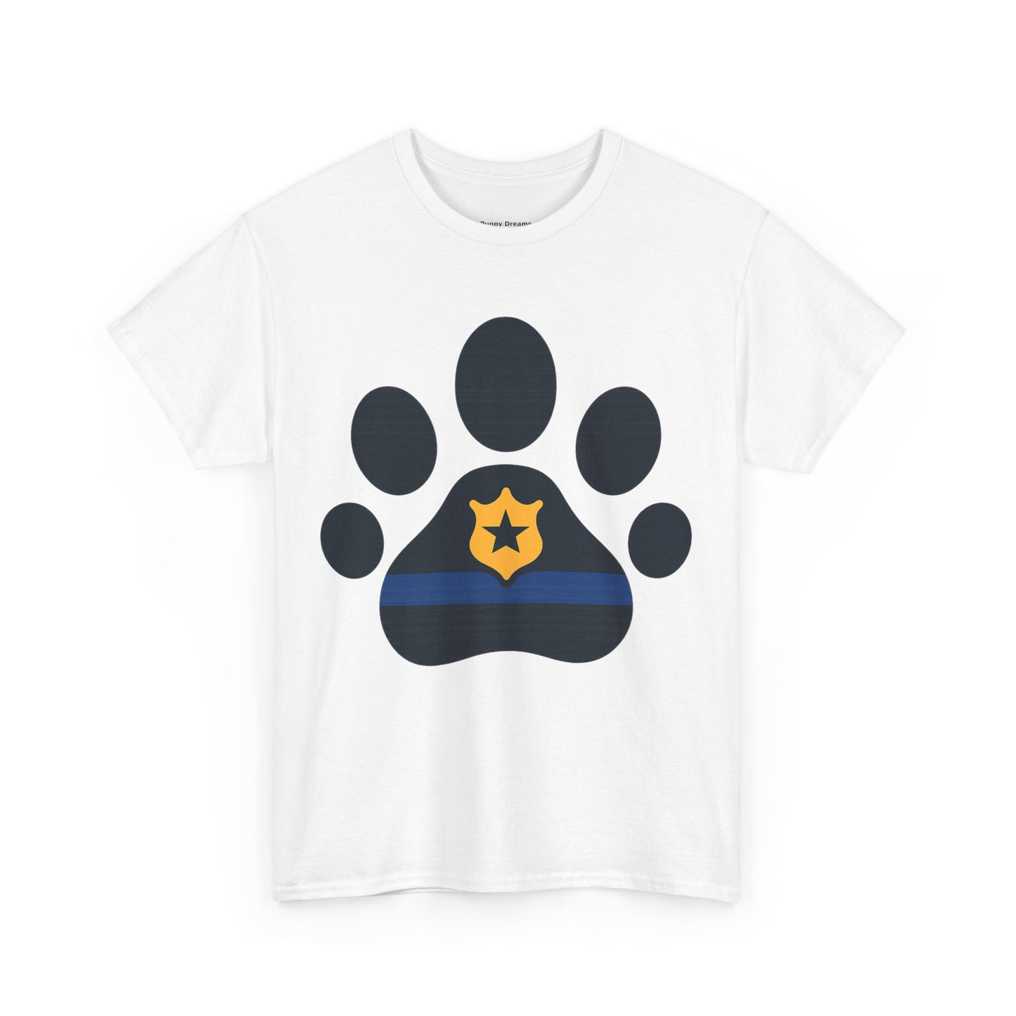 Paw Print Graphic Tee - Unisex Heavy Cotton Tee for Pet Lovers, Gifts for Dog Owners, Casual Wear, Animal Rescue Support, Animal Lover [...]