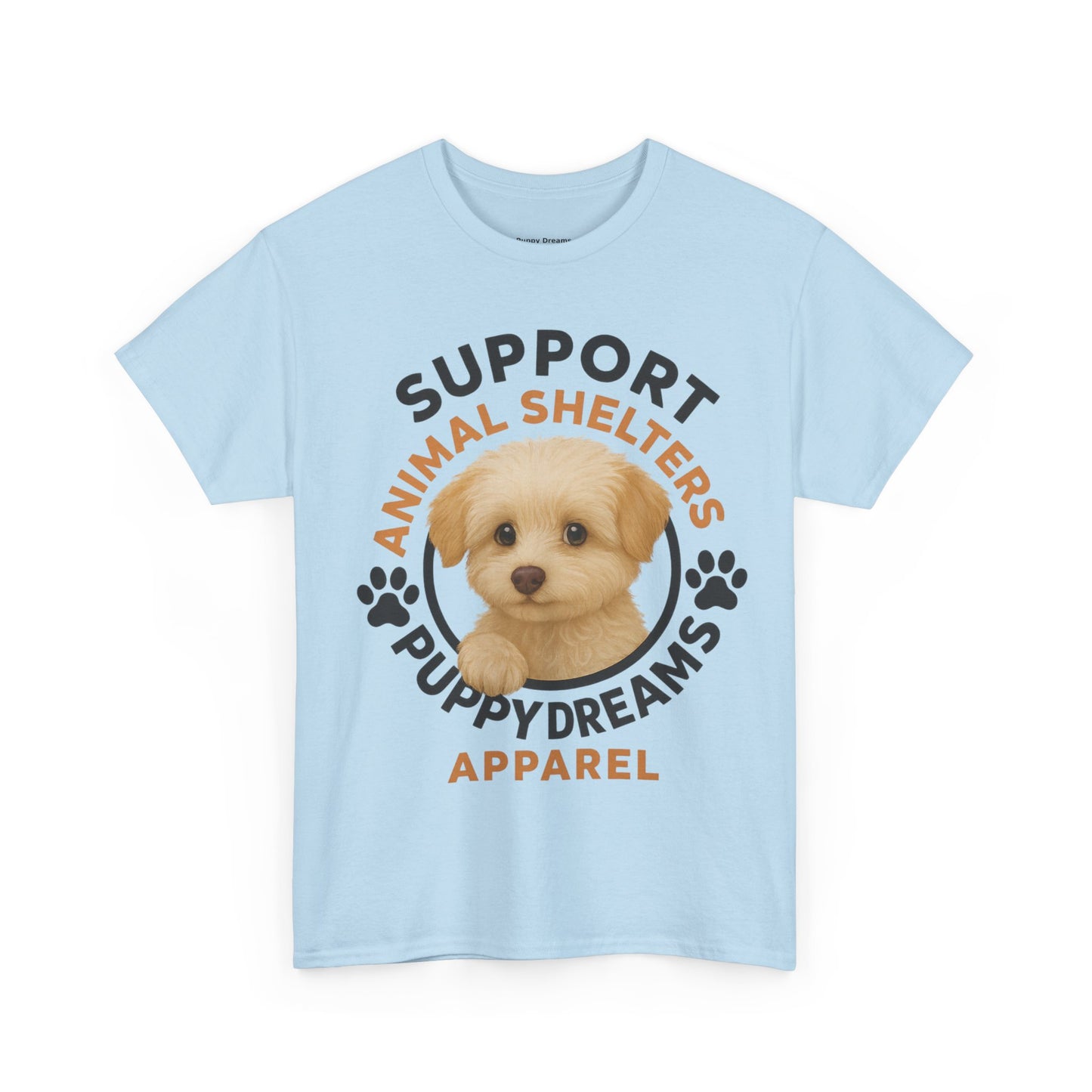 Support Animal Shelters Unisex Heavy Cotton Tee, Cute Dog Lover Shirt, Pet Adoption Awareness, Comfortable Casual Gift, Charity [...]
