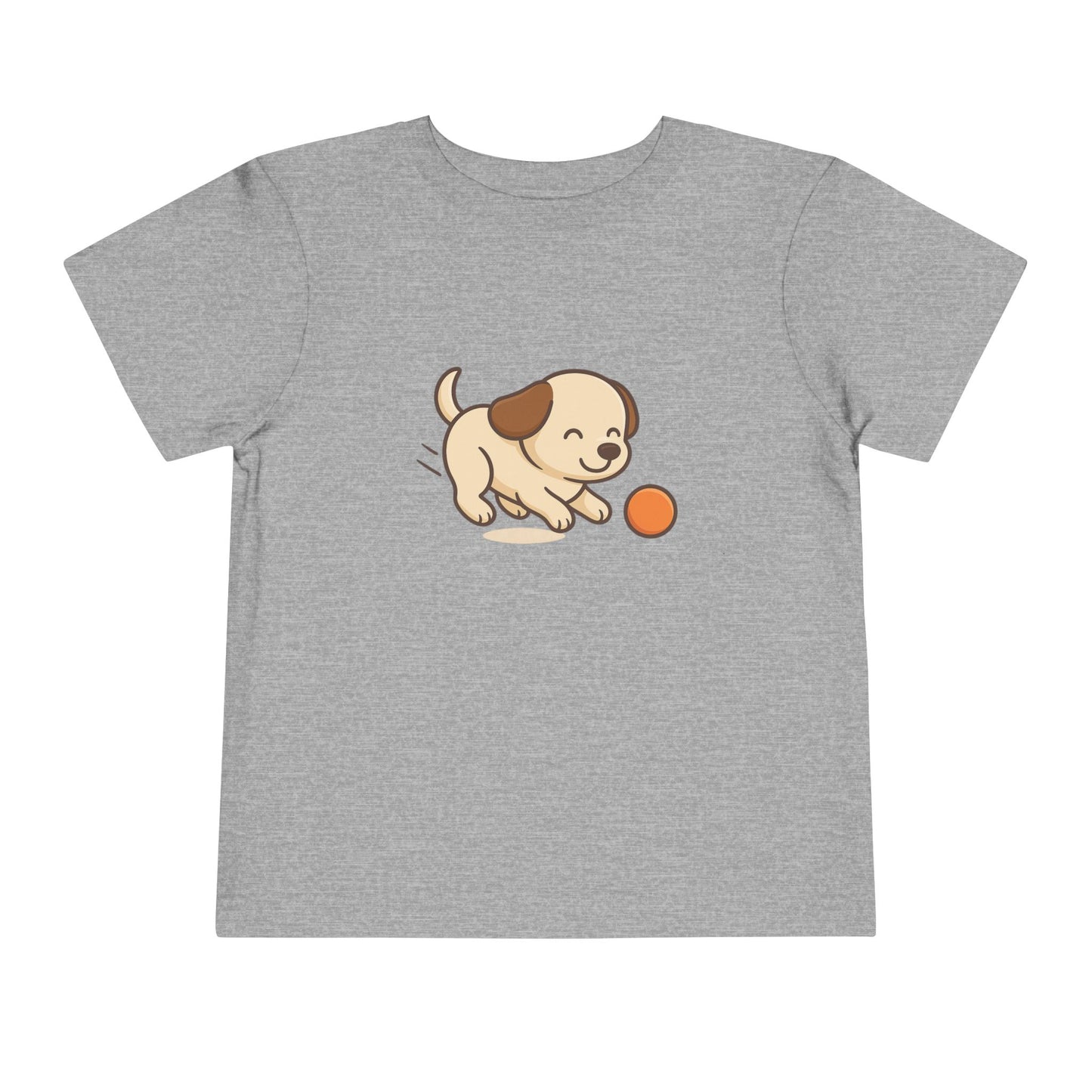Cute Puppy Toddler Tee, Kids T-Shirt, Summer Play Shirt, Dog Lover Gift, Birthday Outfit