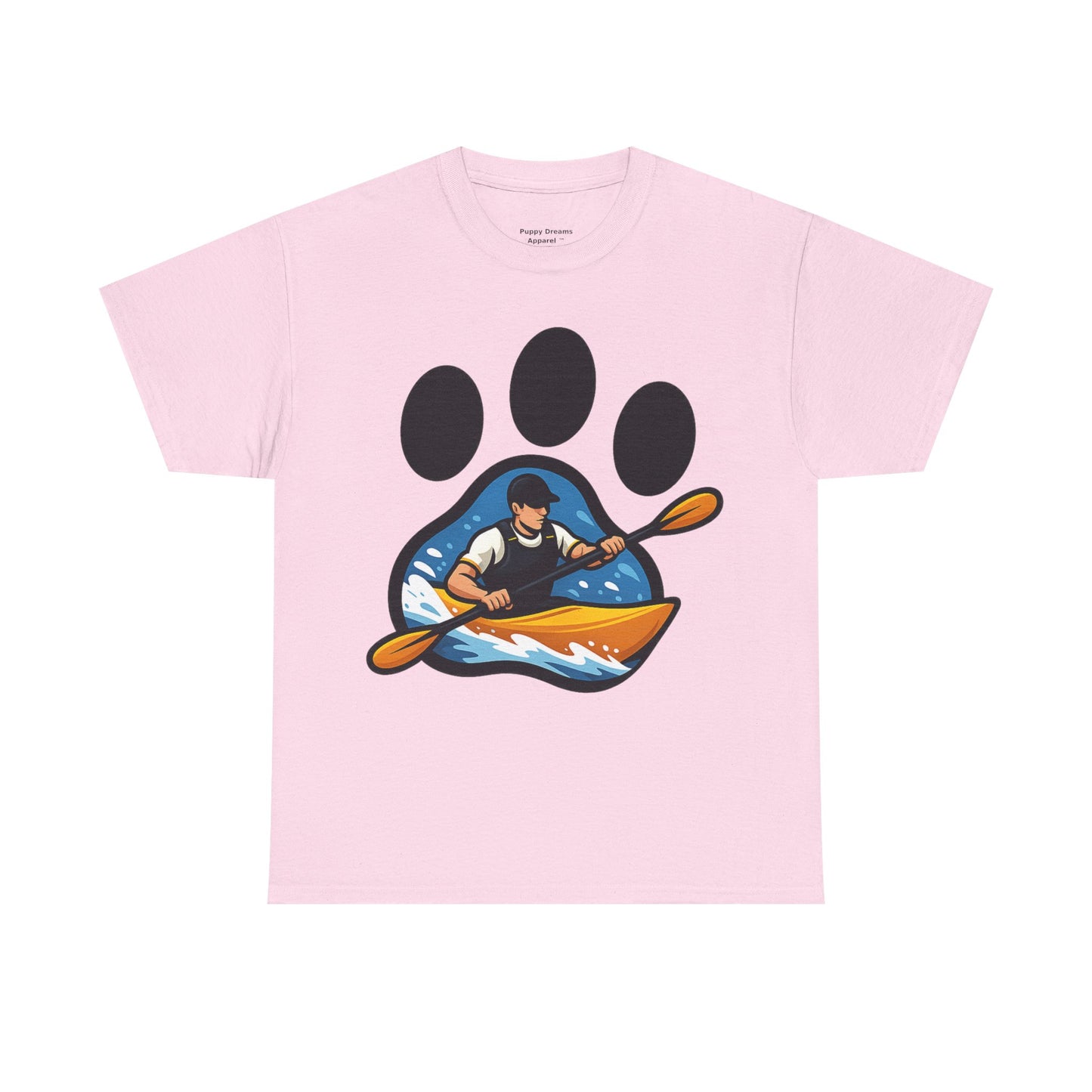 Kayaking Paw Print Tee – Adventure Lover's Unisex Heavy Cotton T-Shirt, Gift for Outdoor Enthusiasts, Wildlife Lovers, Nature Apparel, [...]