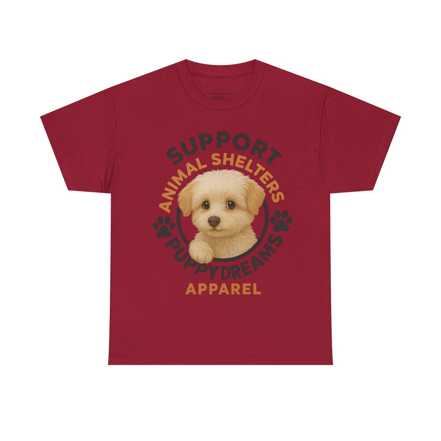 Support Animal Shelters Unisex Heavy Cotton Tee, Cute Dog Lover Shirt, Pet Adoption Awareness, Comfortable Casual Gift, Charity [...]