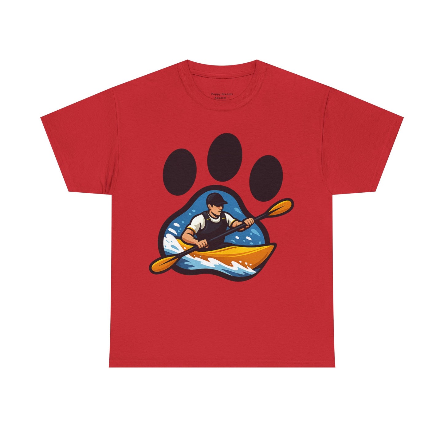 Kayaking Paw Print Tee – Adventure Lover's Unisex Heavy Cotton T-Shirt, Gift for Outdoor Enthusiasts, Wildlife Lovers, Nature Apparel, [...]