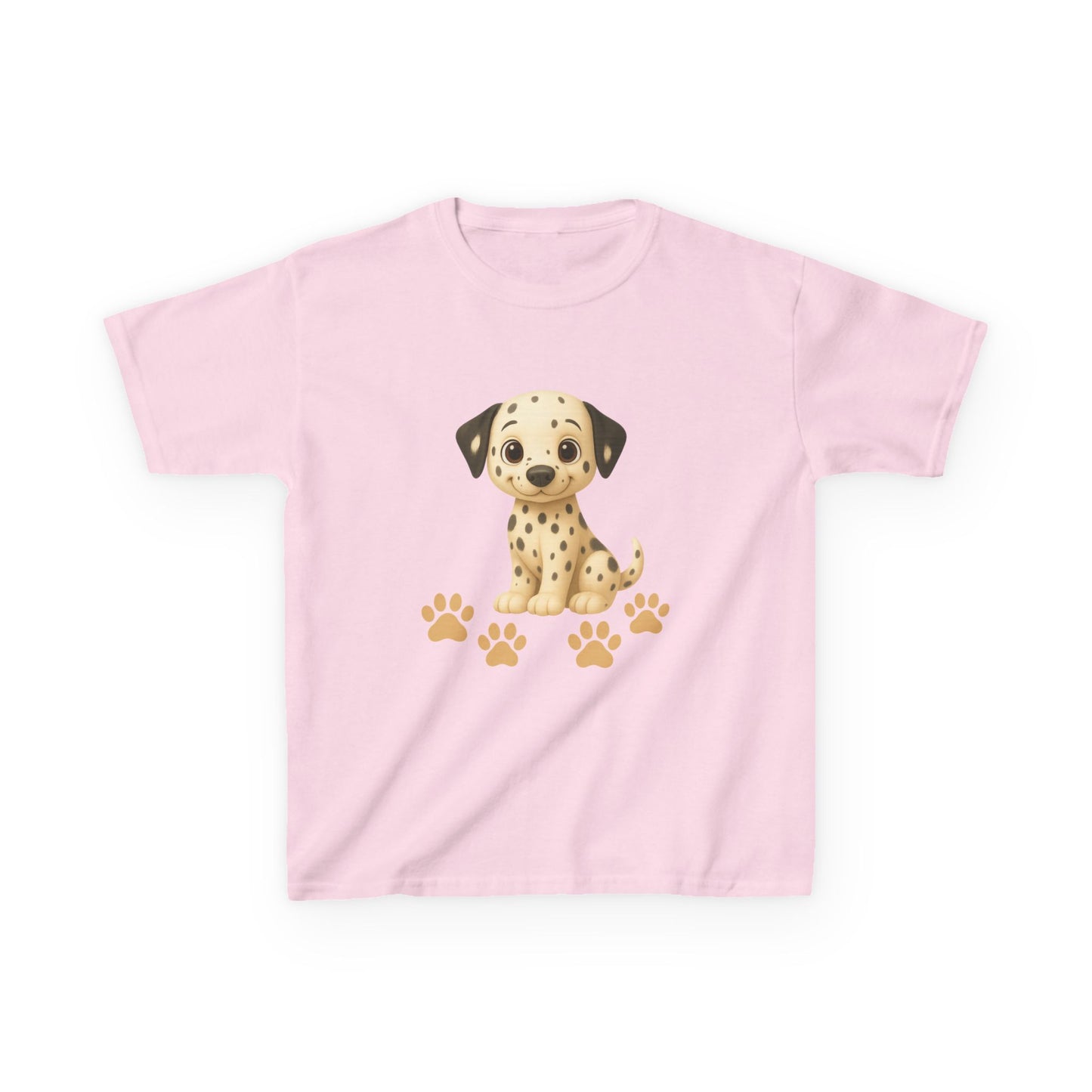 Kids Dalmatian Puppy Tee, Cute Dog T-Shirt, Animal Lovers Gift, Children's Casual Wear, Birthday Present, Pet Lover Shirt