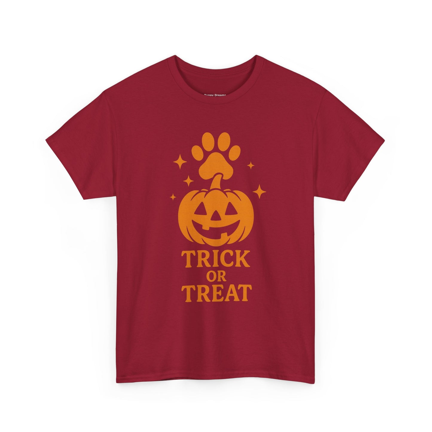 Halloween Pet Lovers Tee, Trick or Treat T-Shirt, Dog Costume Shirt, Fall Apparel, Cute Halloween Top, Gift for Animal Lovers