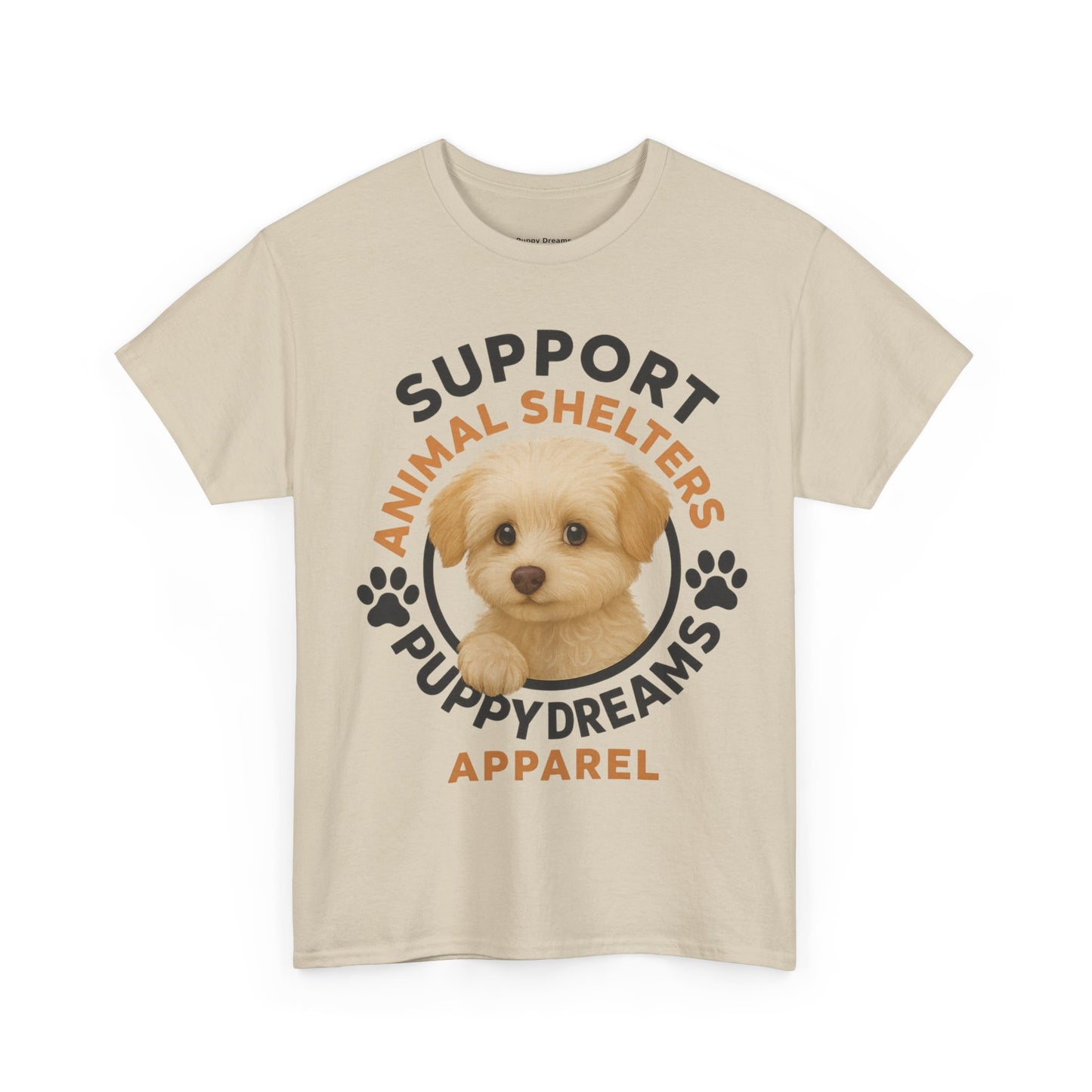 Support Animal Shelters Unisex Heavy Cotton Tee, Cute Dog Lover Shirt, Pet Adoption Awareness, Comfortable Casual Gift, Charity [...]