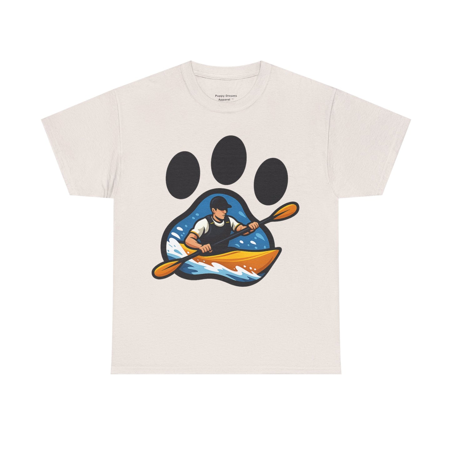 Kayaking Paw Print Tee – Adventure Lover's Unisex Heavy Cotton T-Shirt, Gift for Outdoor Enthusiasts, Wildlife Lovers, Nature Apparel, [...]