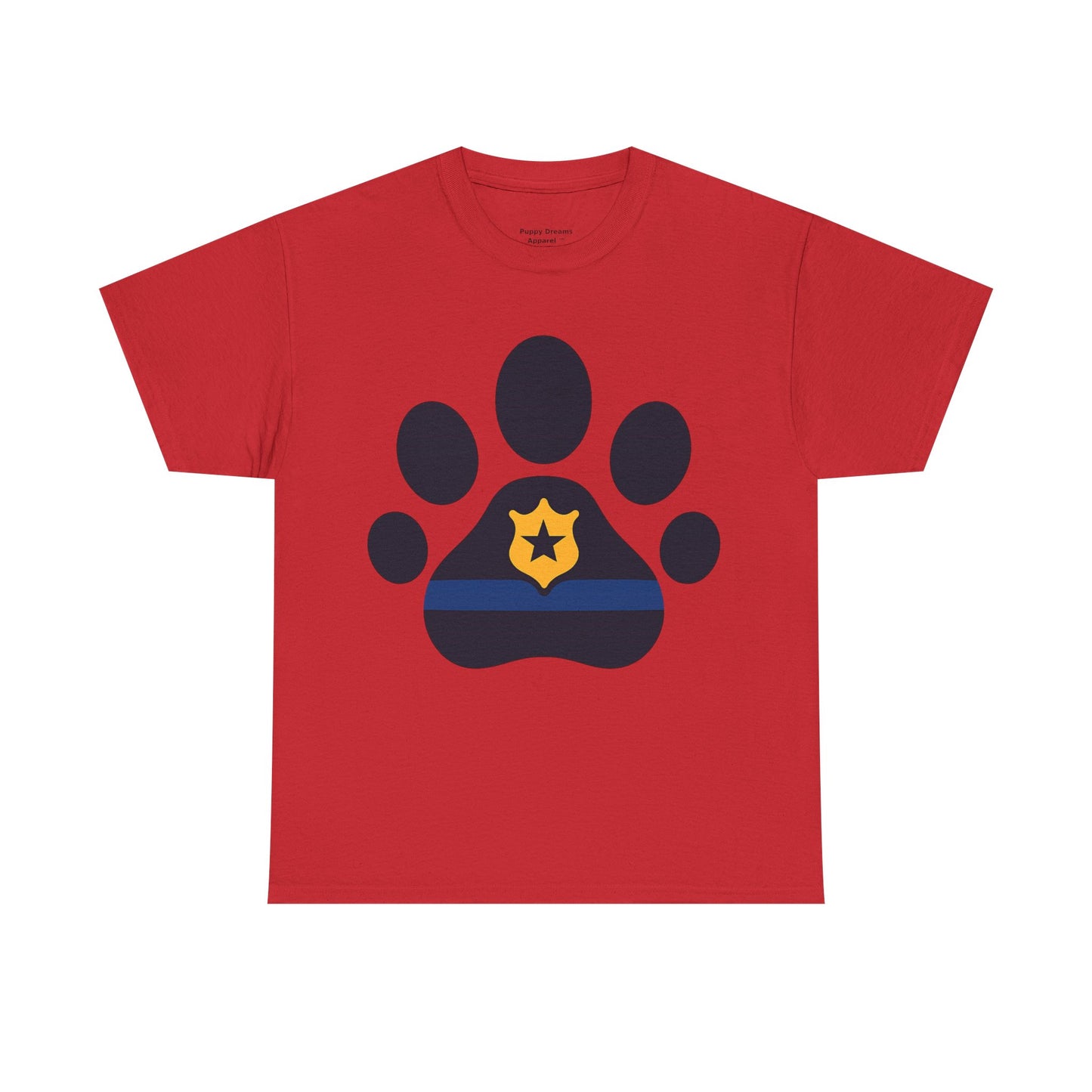 Paw Print Graphic Tee - Unisex Heavy Cotton Tee for Pet Lovers, Gifts for Dog Owners, Casual Wear, Animal Rescue Support, Animal Lover [...]