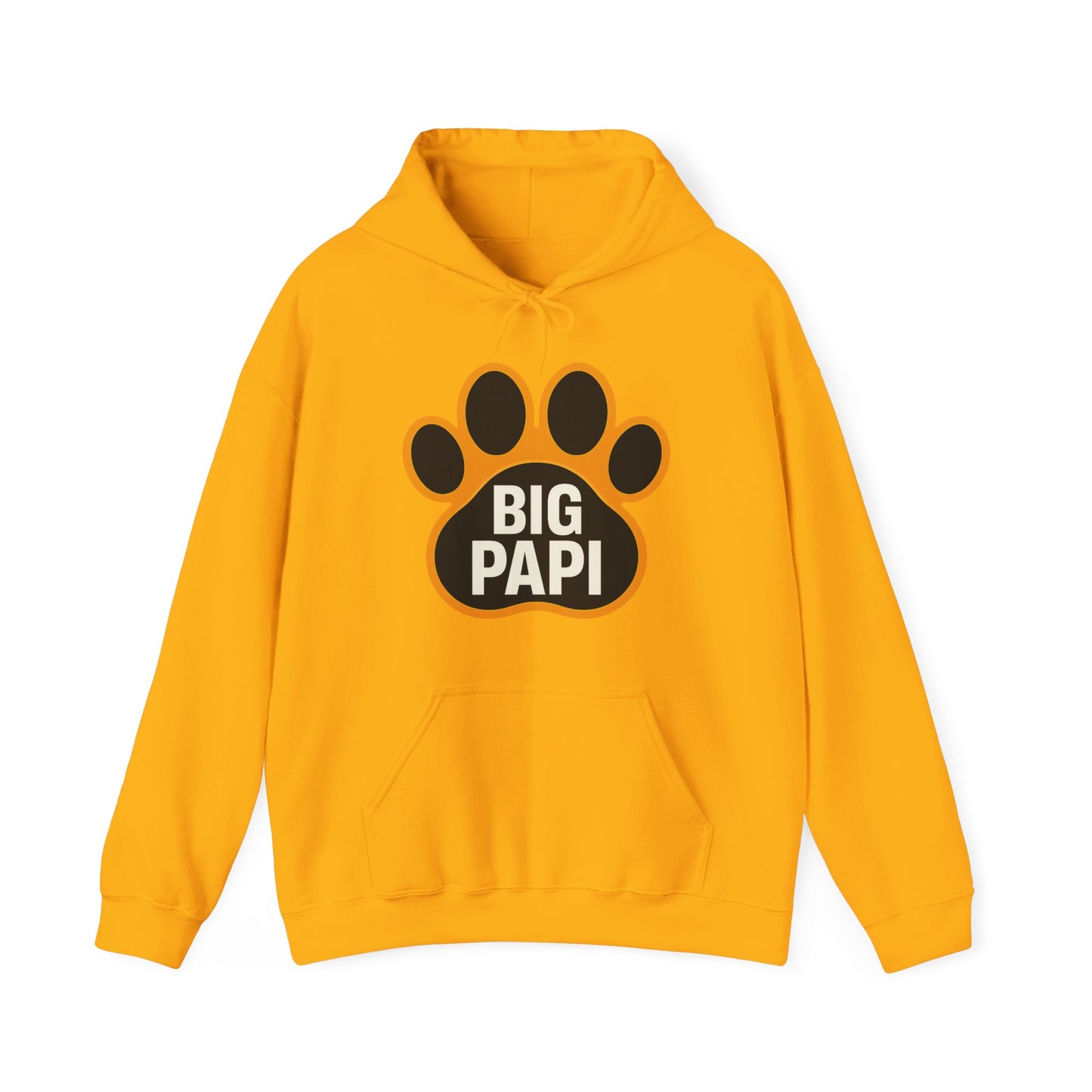 Big Papi Unisex Hoodie, Cute Pet Lover Gift, Cozy Sweatshirt for Dads, Animal Lover Apparel, Perfect for Father's Day