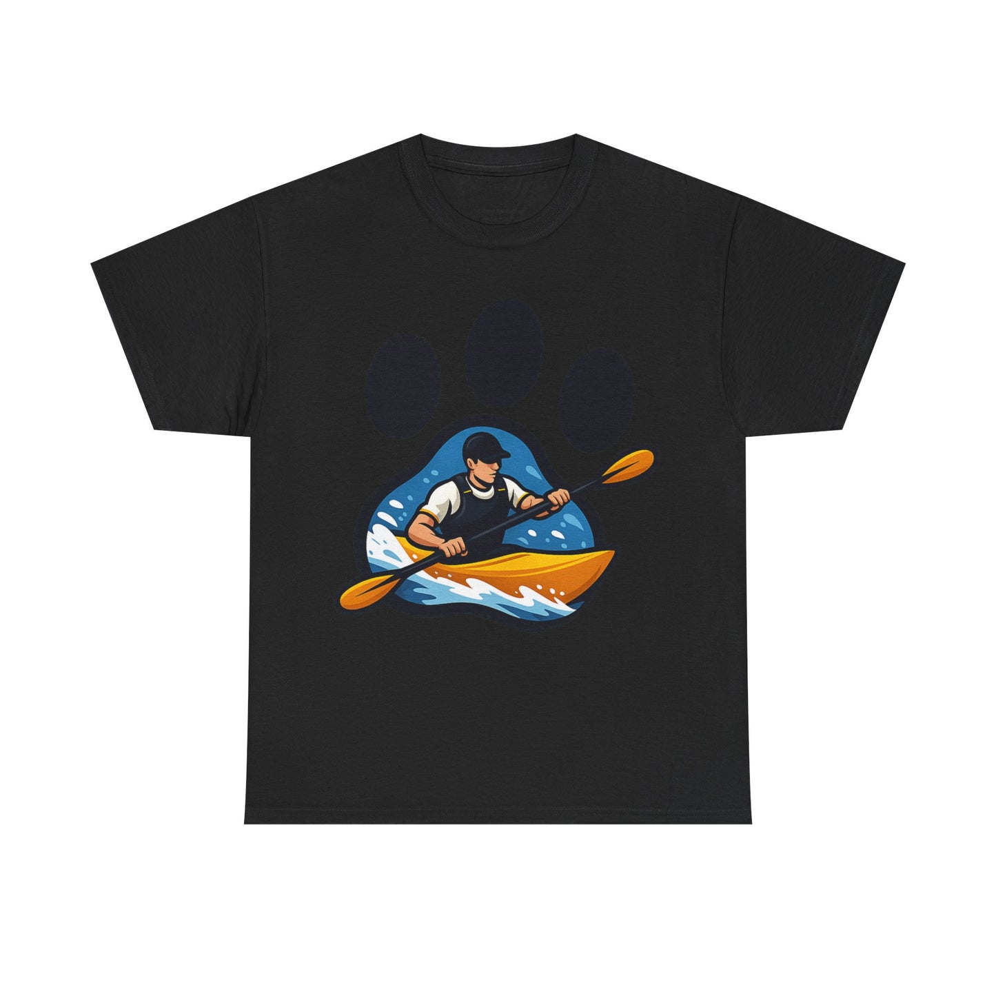 Kayaking Paw Print Tee – Adventure Lover's Unisex Heavy Cotton T-Shirt, Gift for Outdoor Enthusiasts, Wildlife Lovers, Nature Apparel, [...]