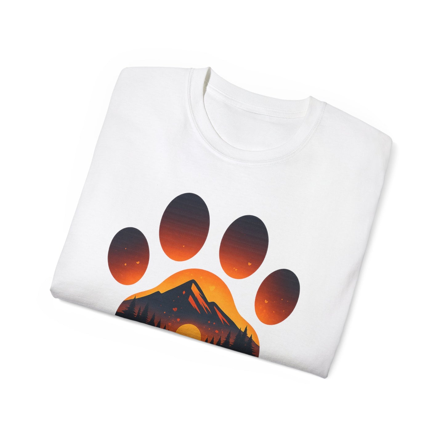 Happy Anniversary Paw Print Tee, Dog Lover Gift, Unisex Cotton T-Shirt, Pet Anniversary Apparel, Animal Lover Shirt